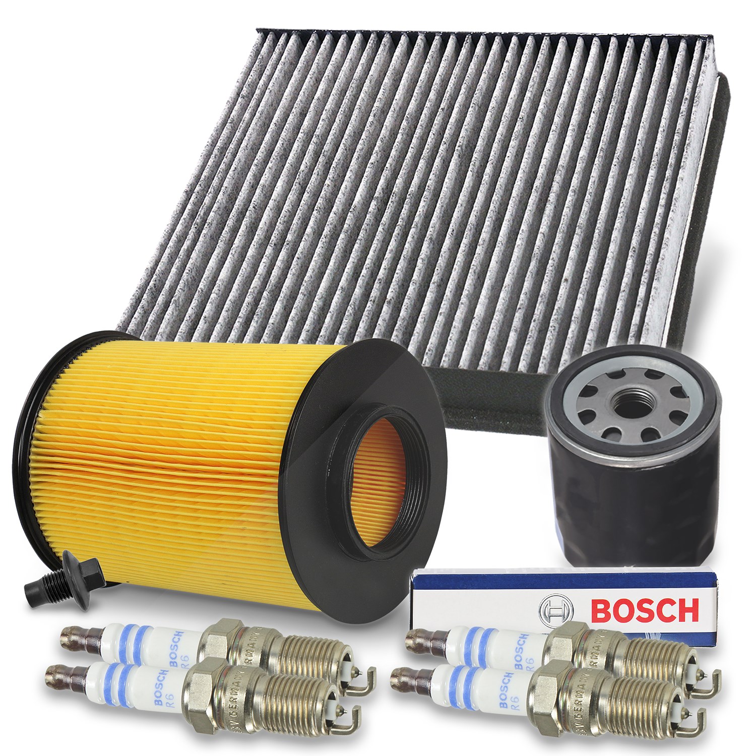 Bestprice Inspektionspaket Filtersatz SET C [Hersteller-Nr. 10694852] für Ford