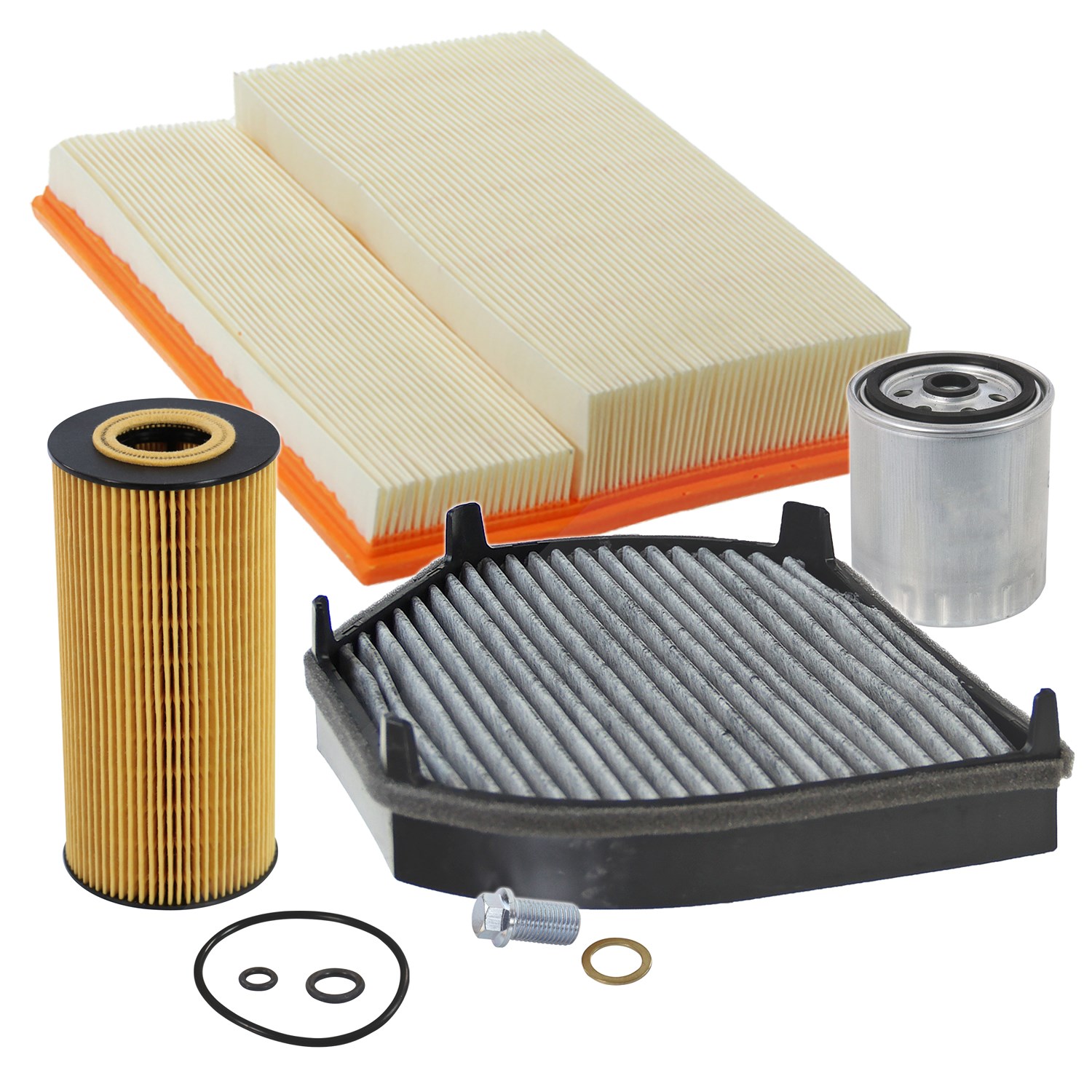 Bestprice Inspektionspaket Filtersatz SET B [Hersteller-Nr. 10694858] für Mercedes-Benz