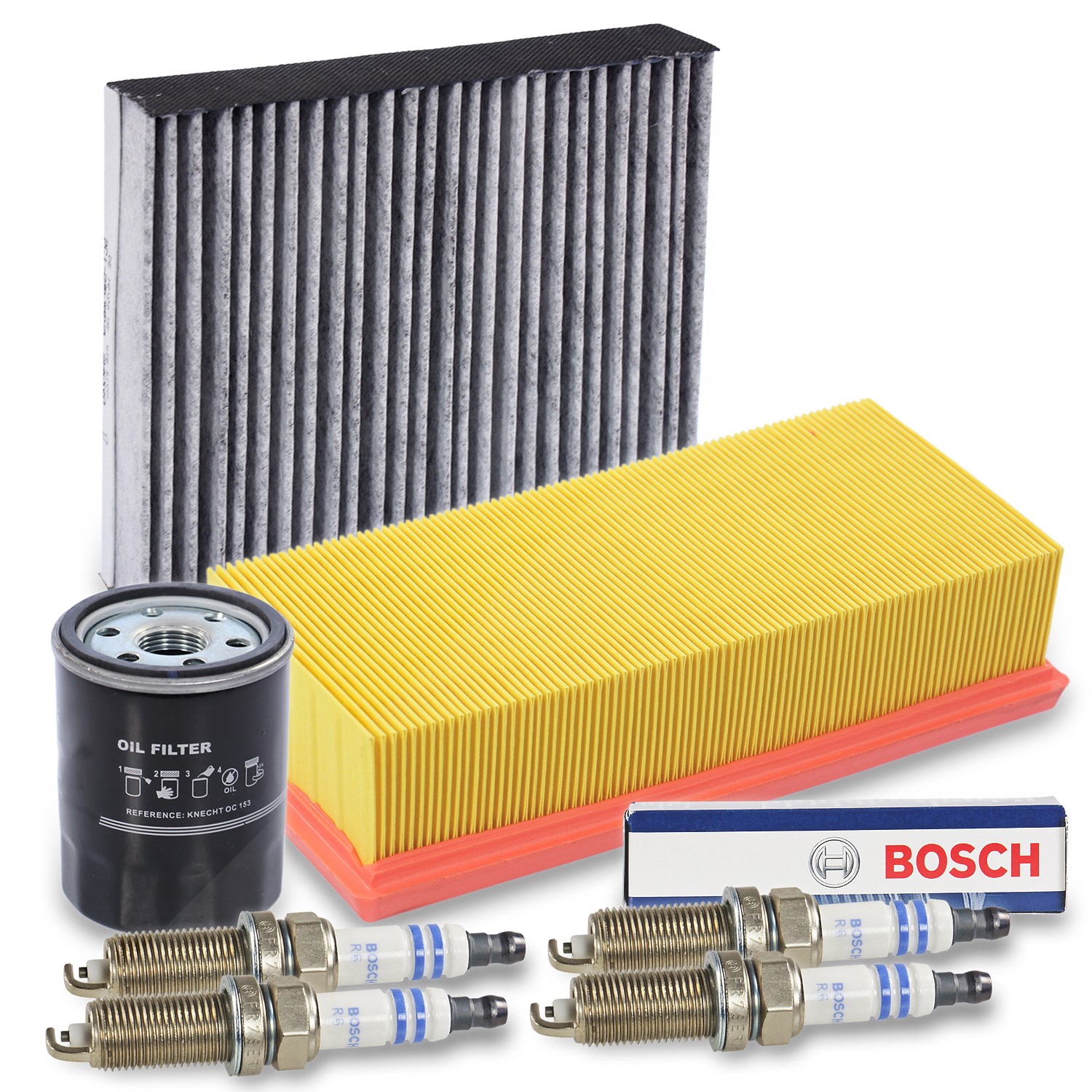 Bestprice Inspektionspaket Filtersatz SET C [Hersteller-Nr. 10694865] für Mitsubishi, Smart