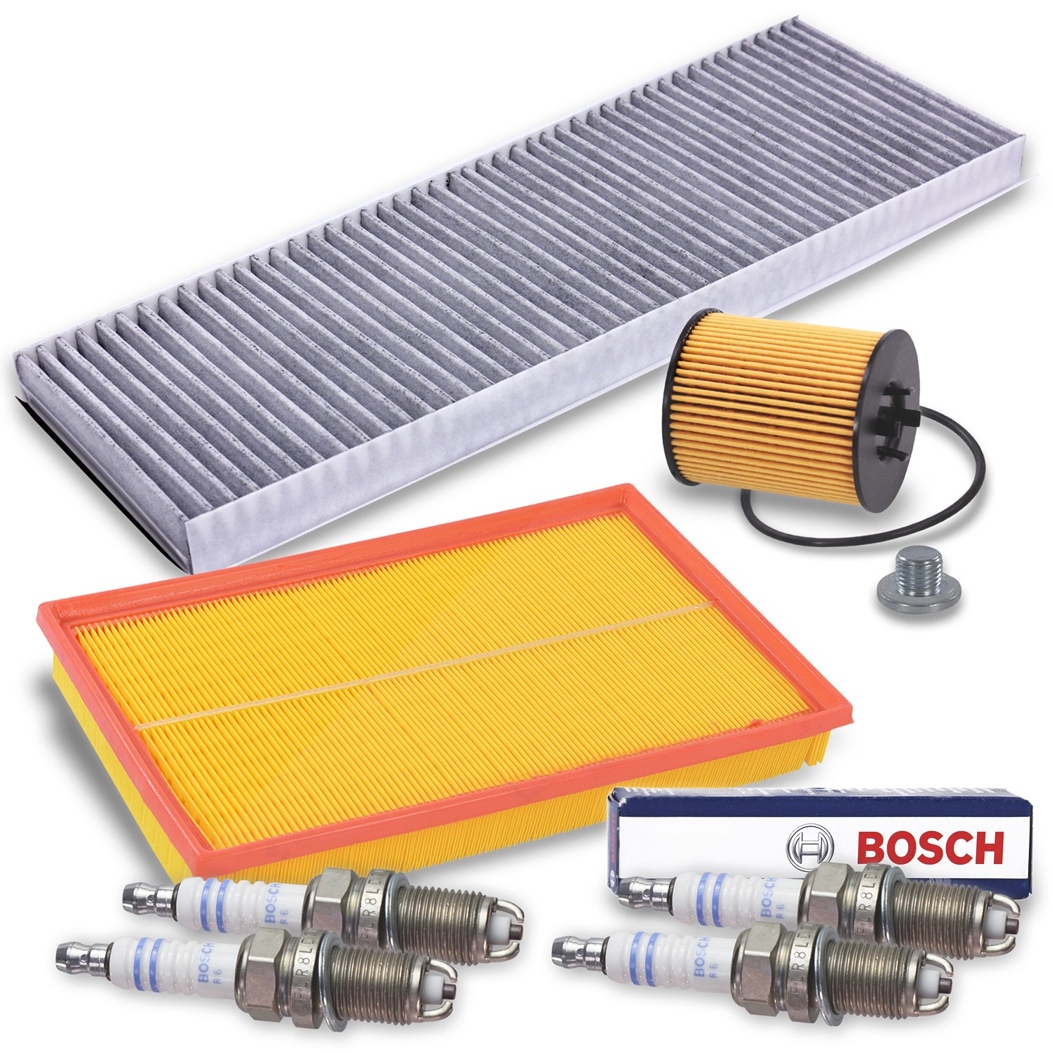 Bestprice Inspektionspaket Filtersatz SET C [Hersteller-Nr. 10694868] für Opel