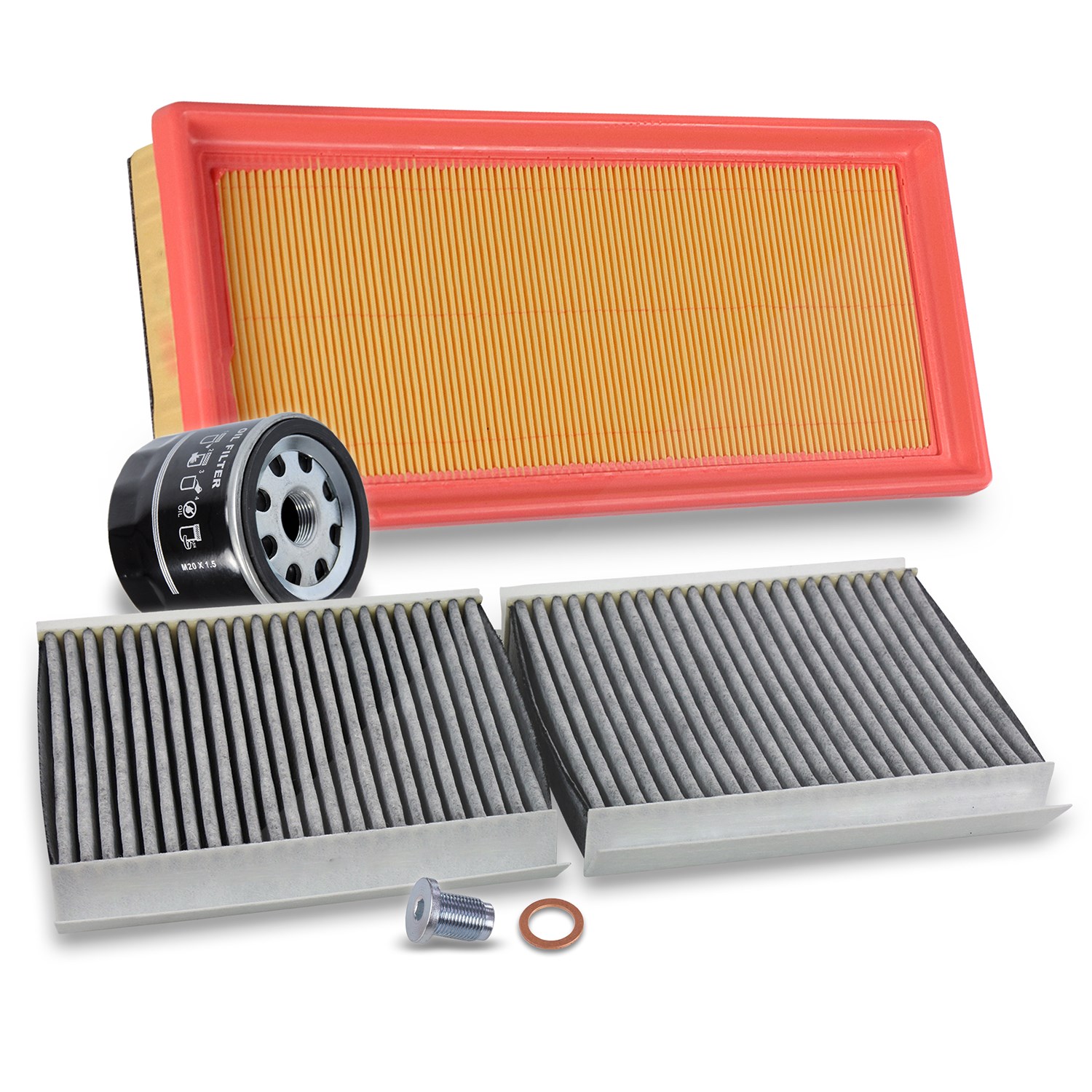 Bestprice Inspektionspaket Filtersatz SET A [Hersteller-Nr. 10694870] für Alfa Romeo
