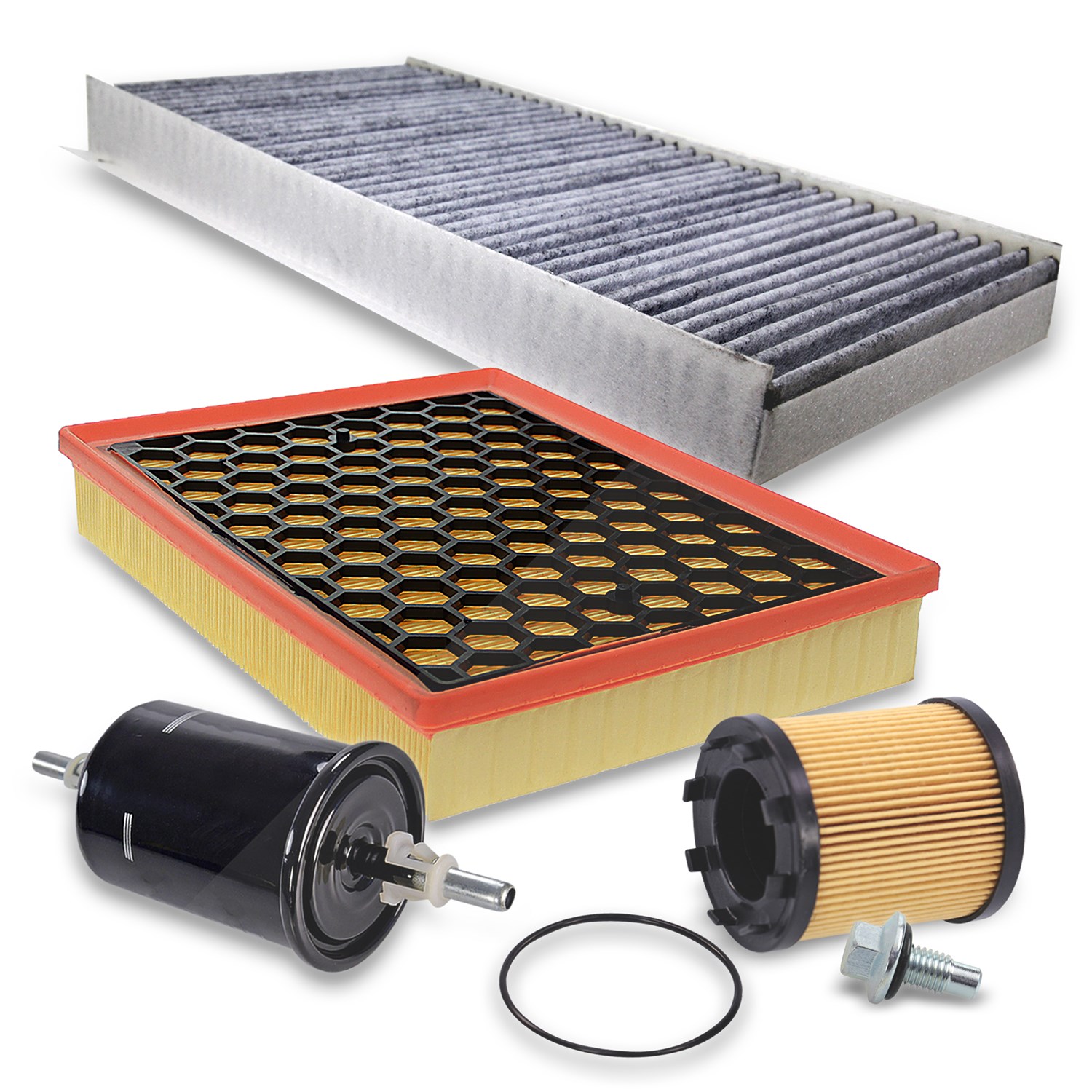 Bestprice Inspektionspaket Filtersatz SET B [Hersteller-Nr. 10694872] für Opel