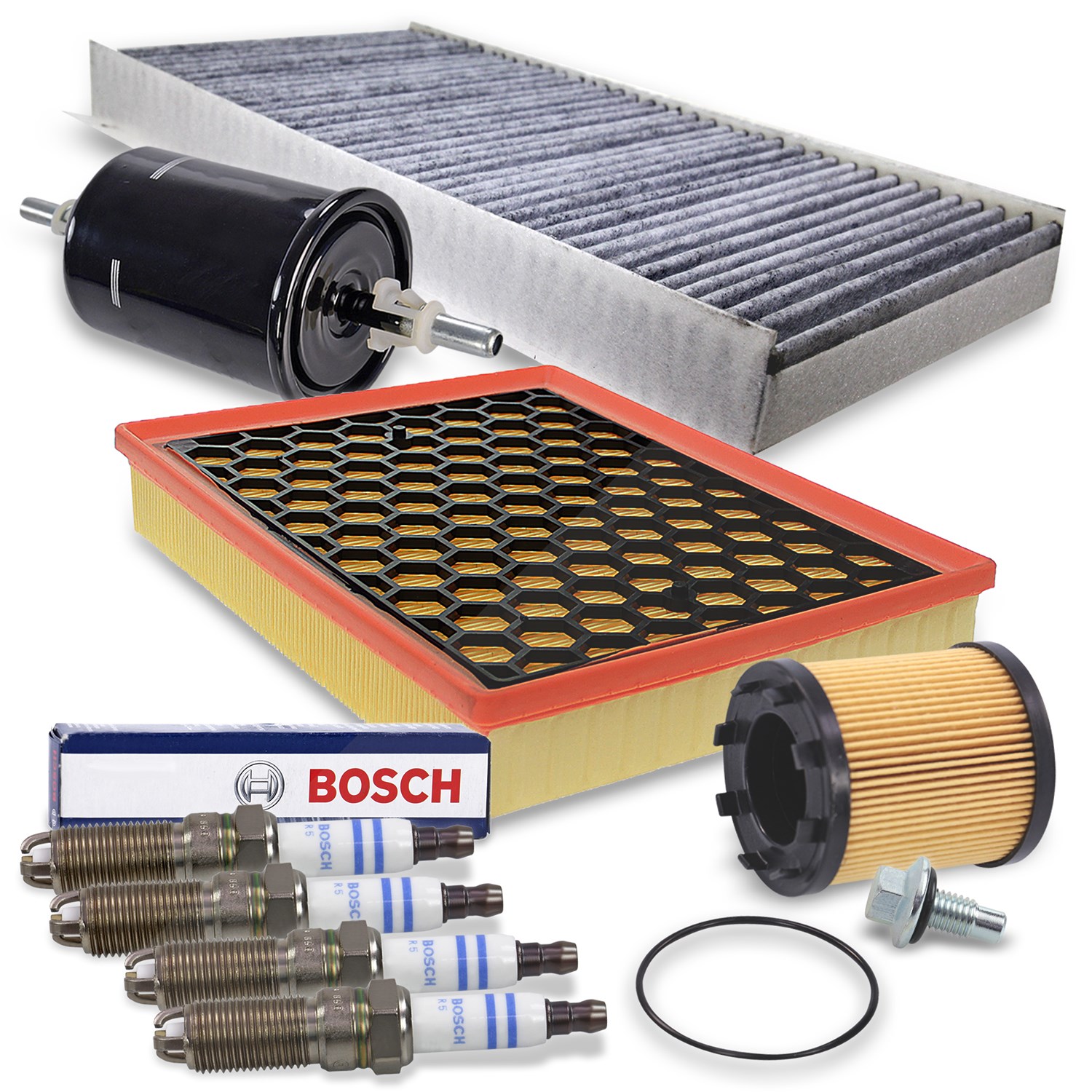 Bestprice Inspektionspaket Filtersatz SET D [Hersteller-Nr. 10694874] für Opel