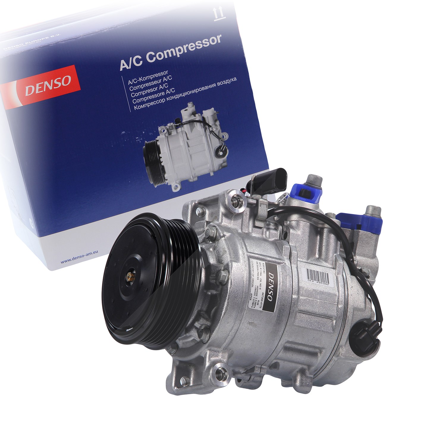 Denso Kompressor, Klimaanlage [Hersteller-Nr. DCP02038] für Audi