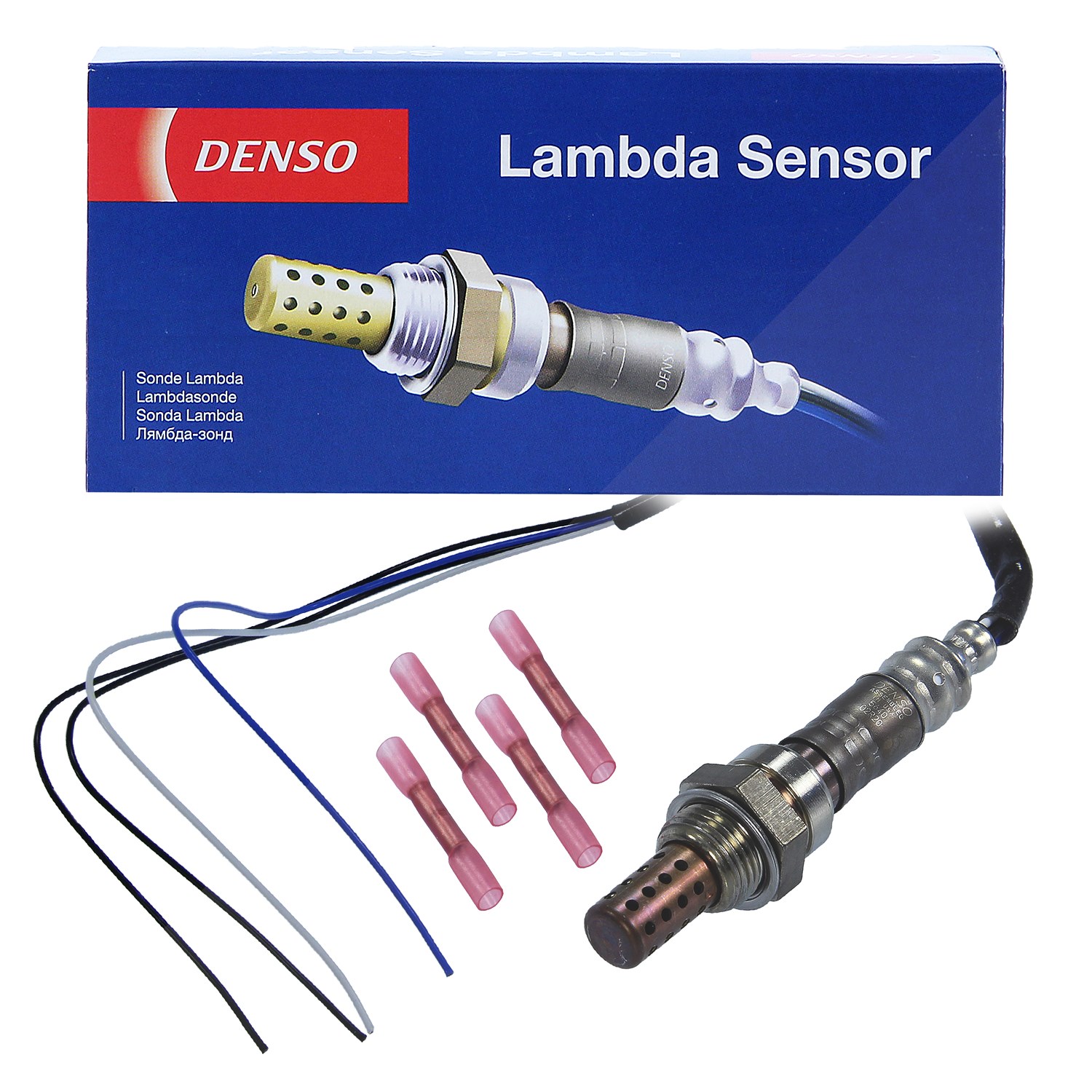 Denso Lambdasonde [Hersteller-Nr. DOX-0114] für Renault, Seat, Mitsubishi, Ford, Fiat, Opel, Hyundai, Mercedes-Benz, Vauxhall, Chevrolet, Toyota, Audi