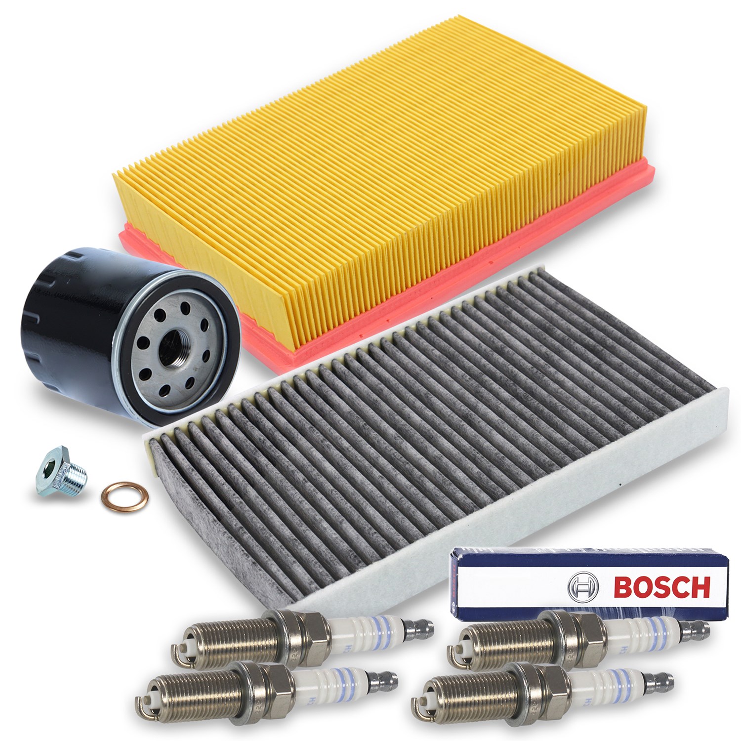 Bestprice Inspektionspaket Filtersatz SET C [Hersteller-Nr. 10694881] für Citroën, Peugeot