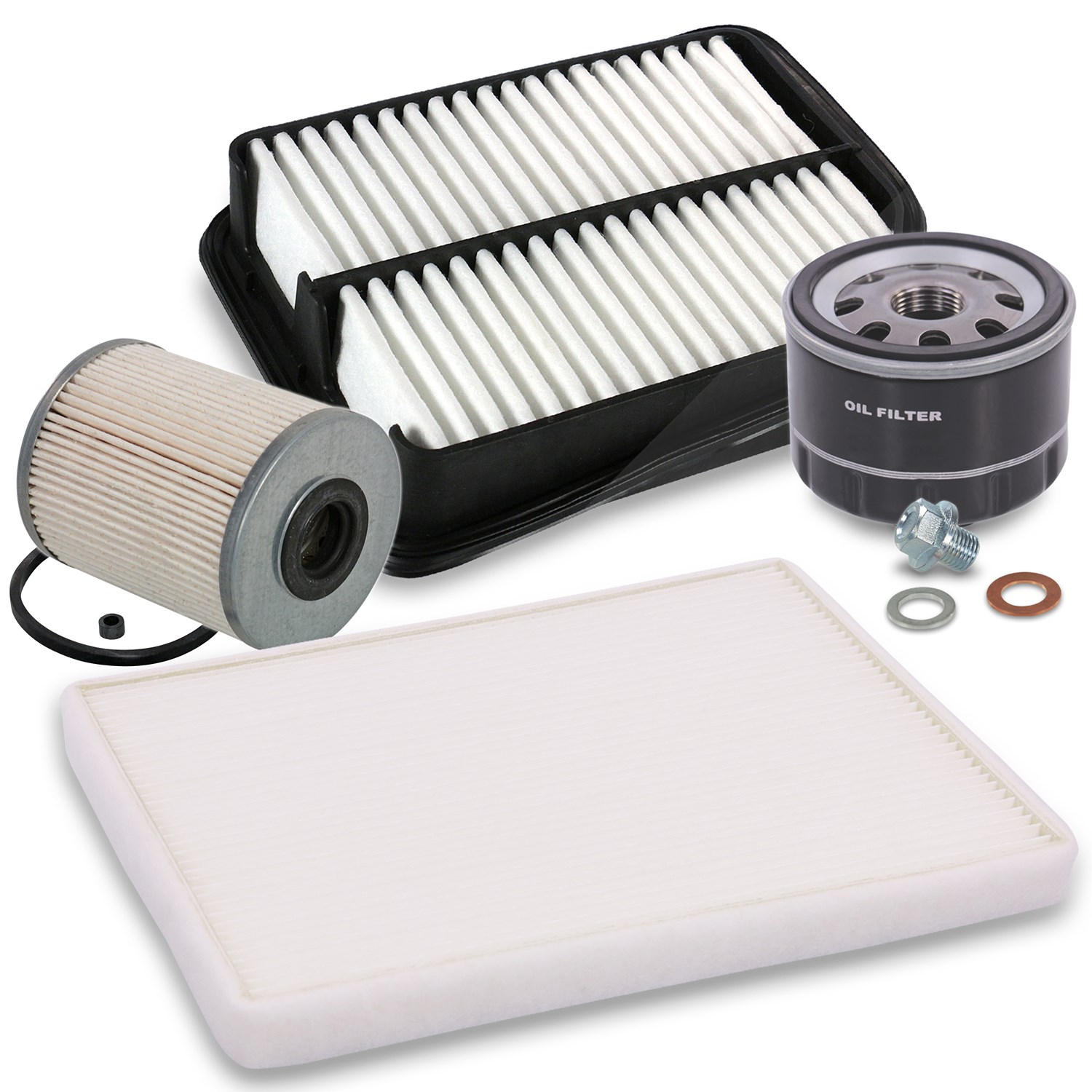 Bestprice Inspektionspaket Filtersatz SET B [Hersteller-Nr. 10694890] für Suzuki