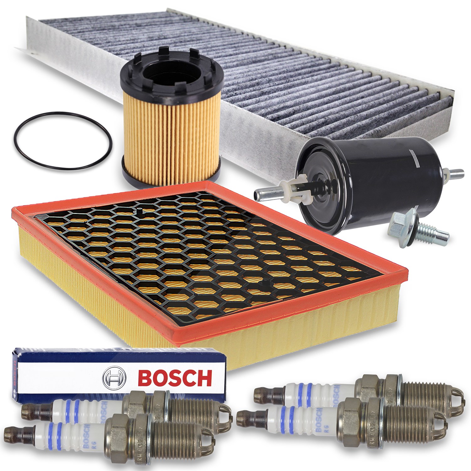 Bestprice Inspektionspaket Filtersatz SET D [Hersteller-Nr. 10694901] für Opel