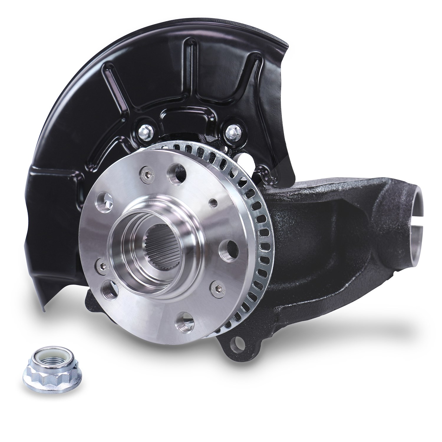 Bestprice Radlagergehäuse komplett vorne rechts [Hersteller-Nr. 40278949] für Audi, Seat, VW, Skoda