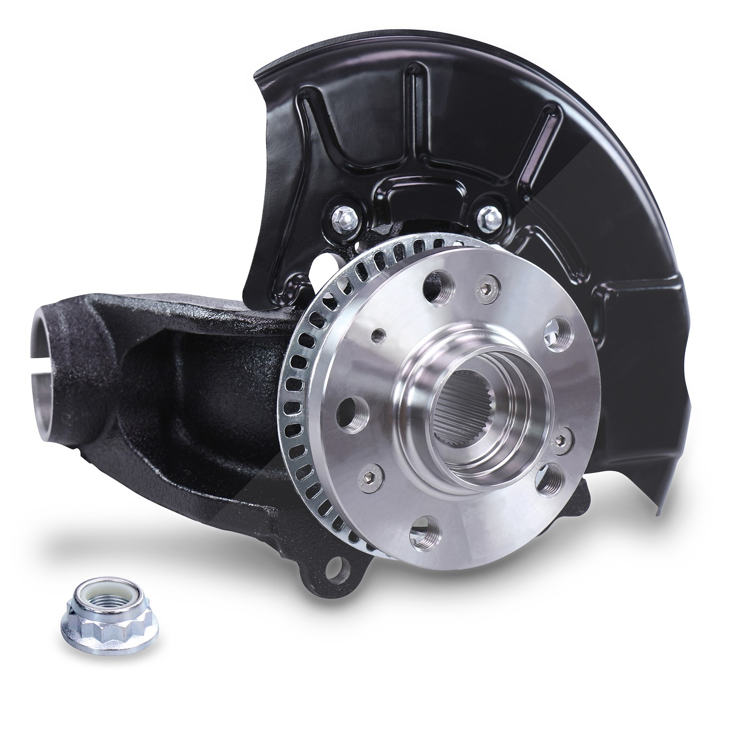Bestprice Radlagergehäuse komplett vorne links [Hersteller-Nr. 40278954] für Audi, Seat, VW, Skoda
