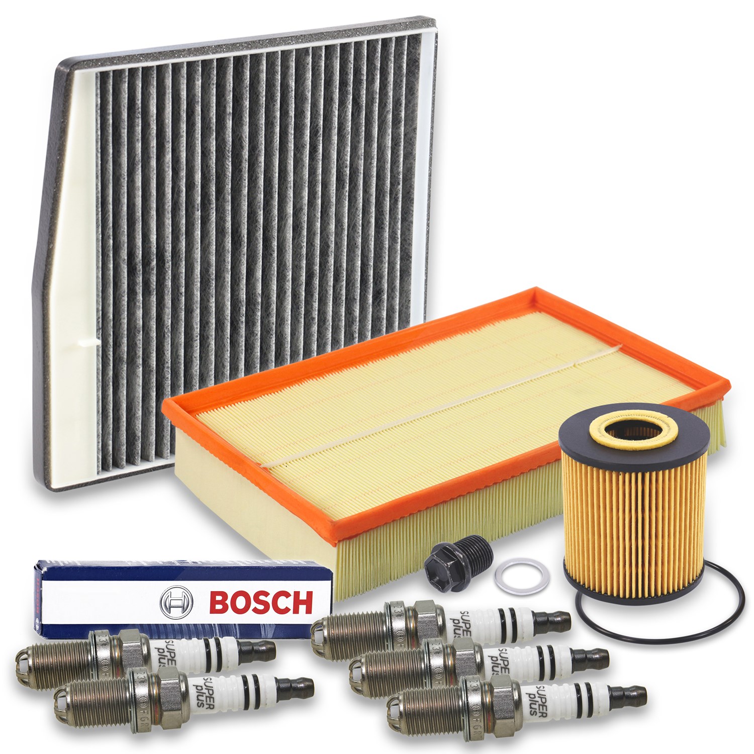 Bestprice Inspektionspaket Filtersatz SET C [Hersteller-Nr. 10694904] für Volvo