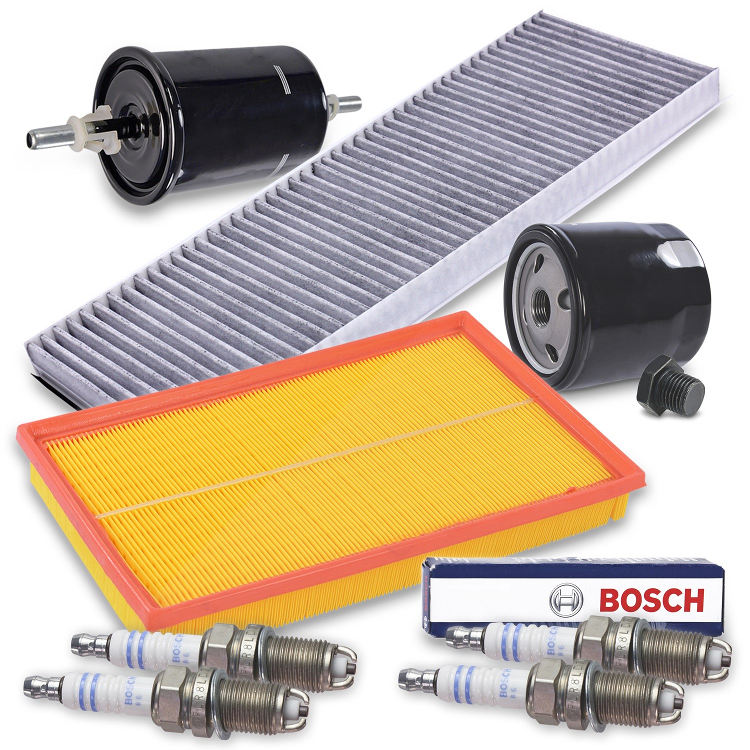 Bestprice Inspektionspaket Filtersatz SET D [Hersteller-Nr. 10694918] für Opel