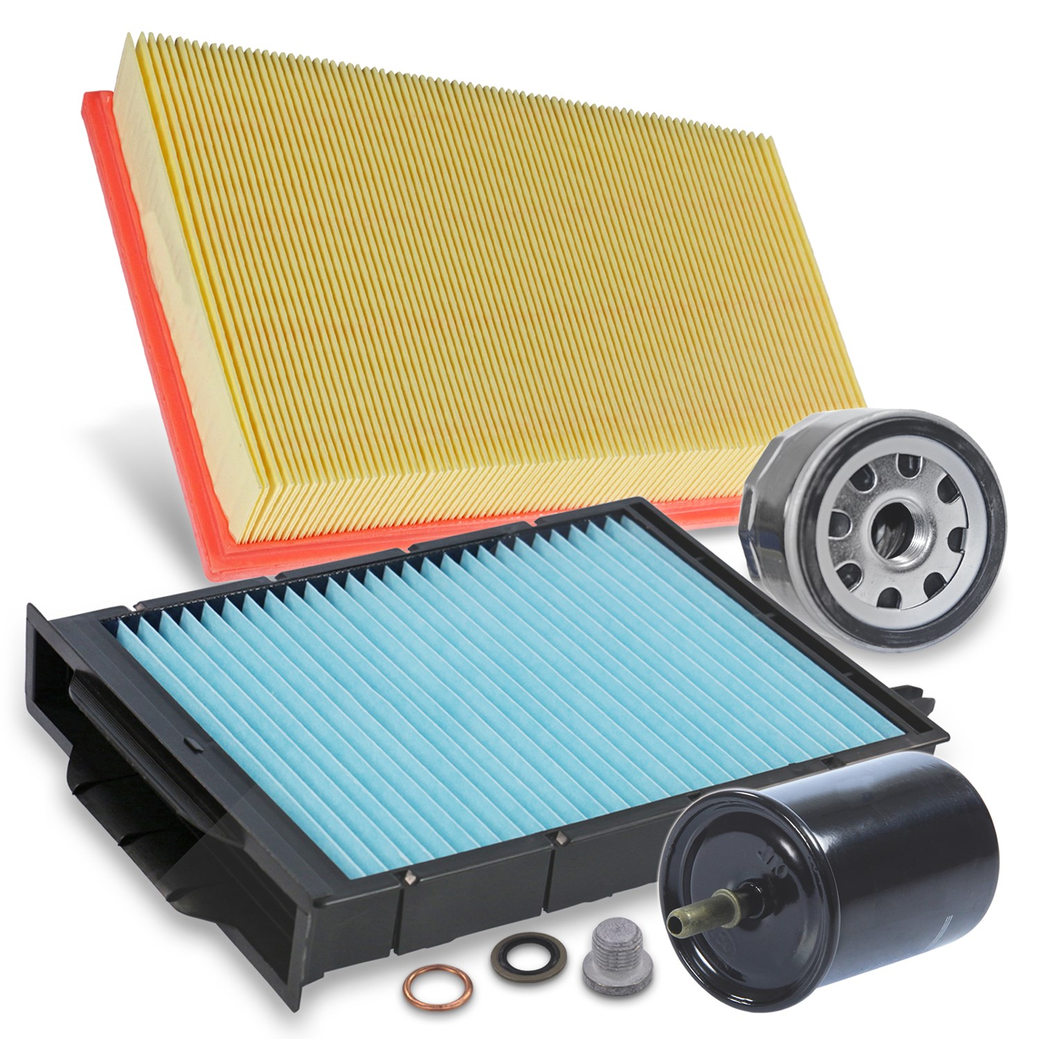 Bestprice Inspektionspaket Filtersatz SET B [Hersteller-Nr. 10694922] für Renault
