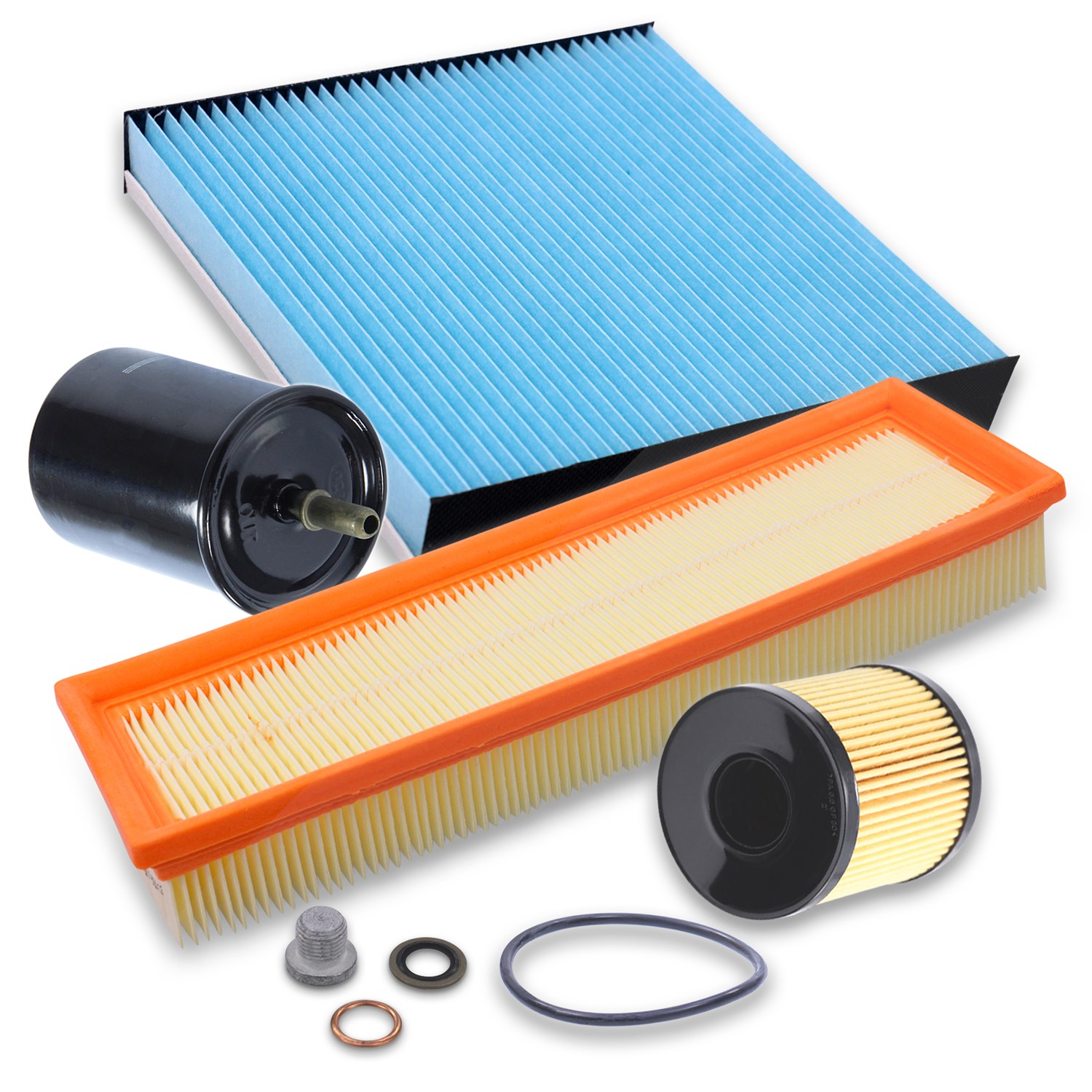 Bestprice Inspektionspaket Filtersatz SET B [Hersteller-Nr. 10694936] für Citroën, Peugeot