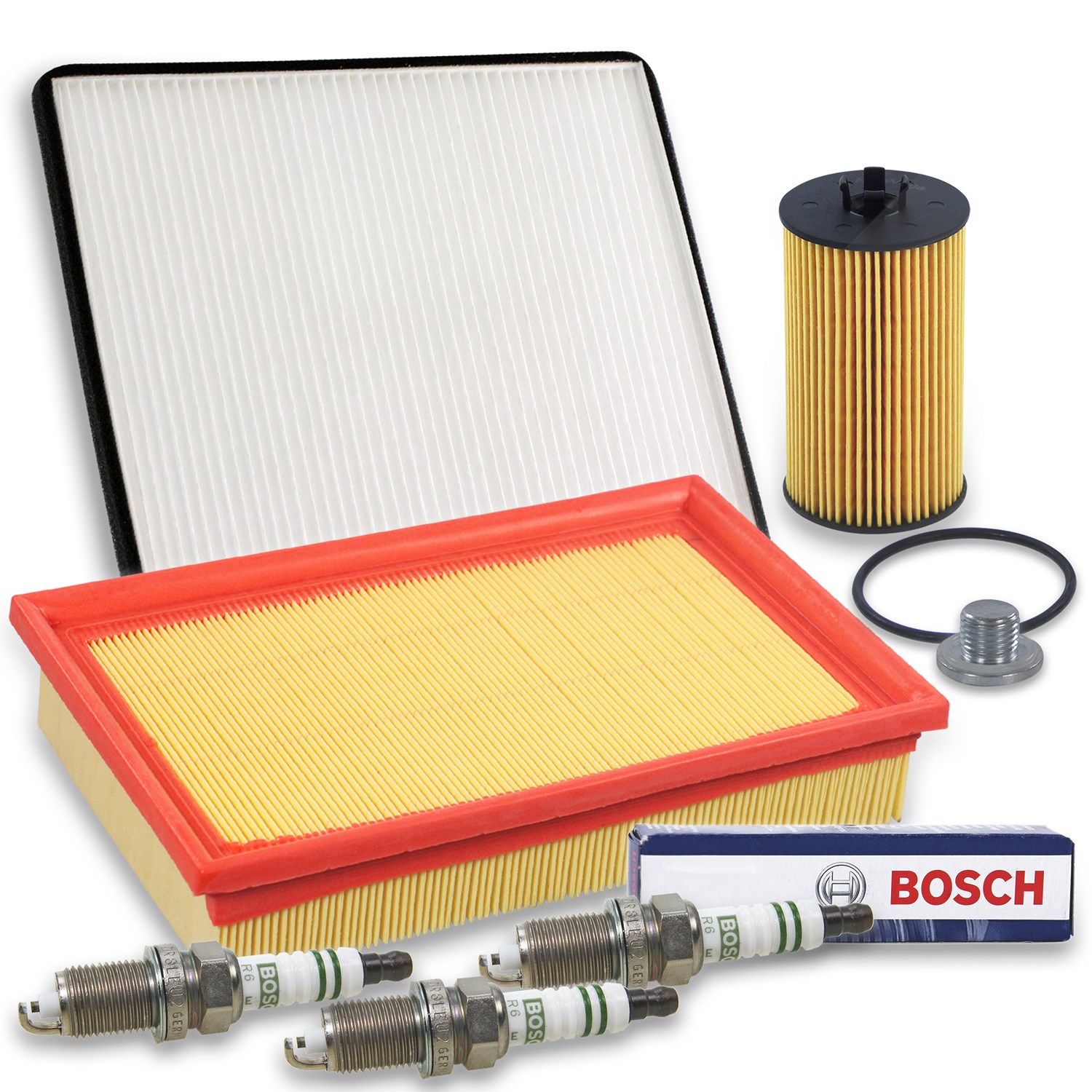 Bestprice Inspektionspaket Filtersatz SET C [Hersteller-Nr. 10694949] für Suzuki, Opel