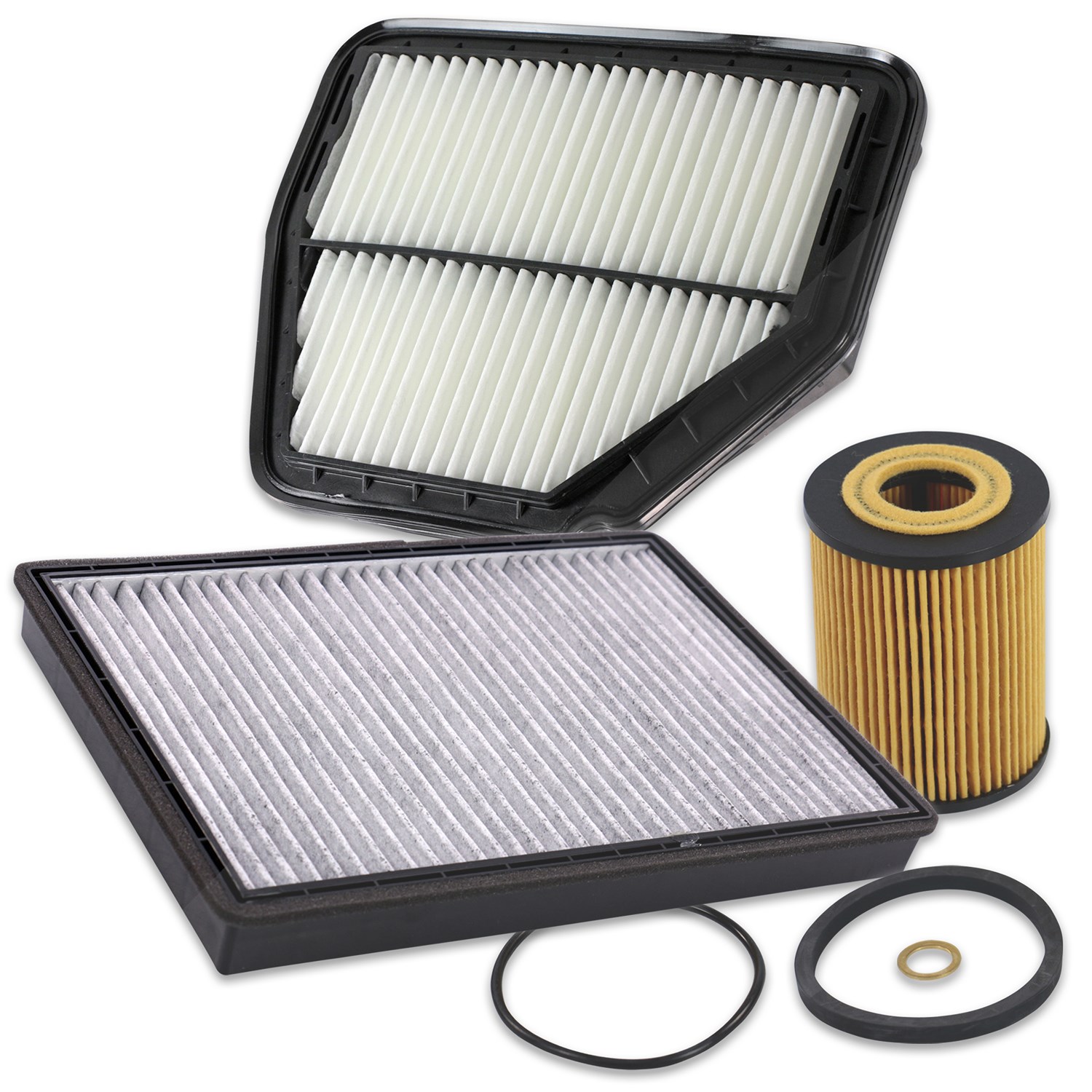 Bestprice Inspektionspaket Filtersatz SET A [Hersteller-Nr. 10694951] für Opel, Chevrolet