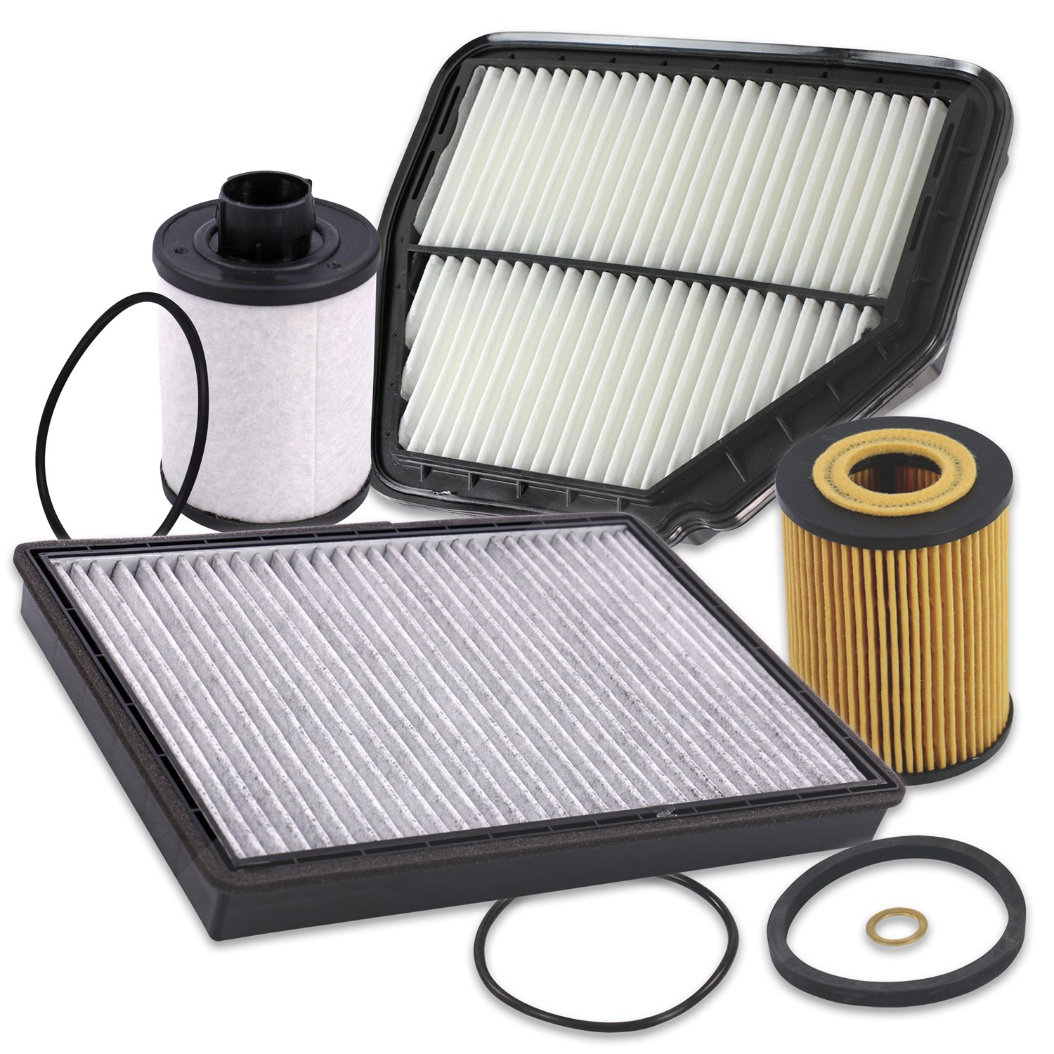 Bestprice Inspektionspaket Filtersatz SET B [Hersteller-Nr. 10694952] für Chevrolet, Opel