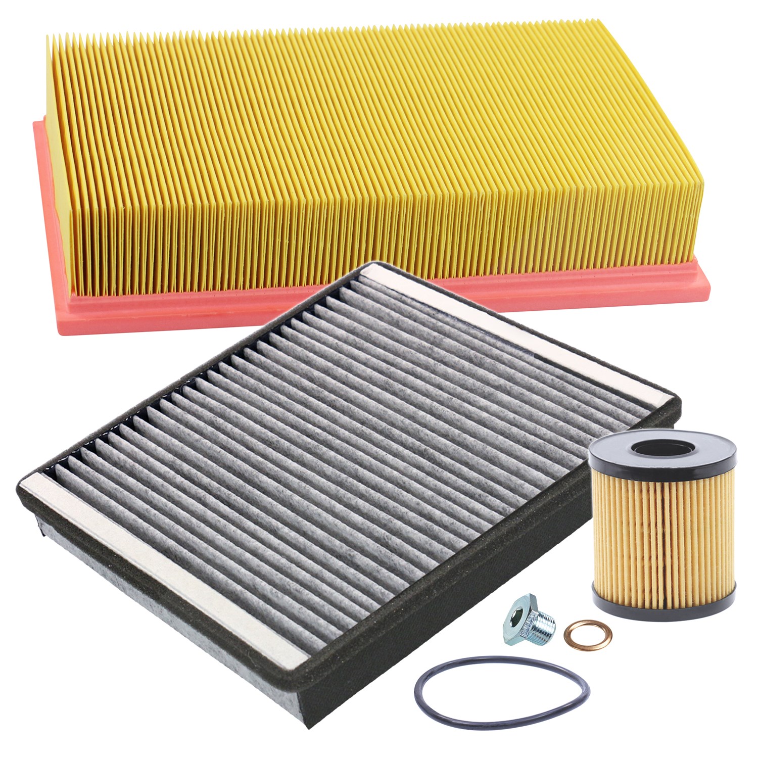 Bestprice Inspektionspaket Filtersatz SET A [Hersteller-Nr. 10694977] für Ford
