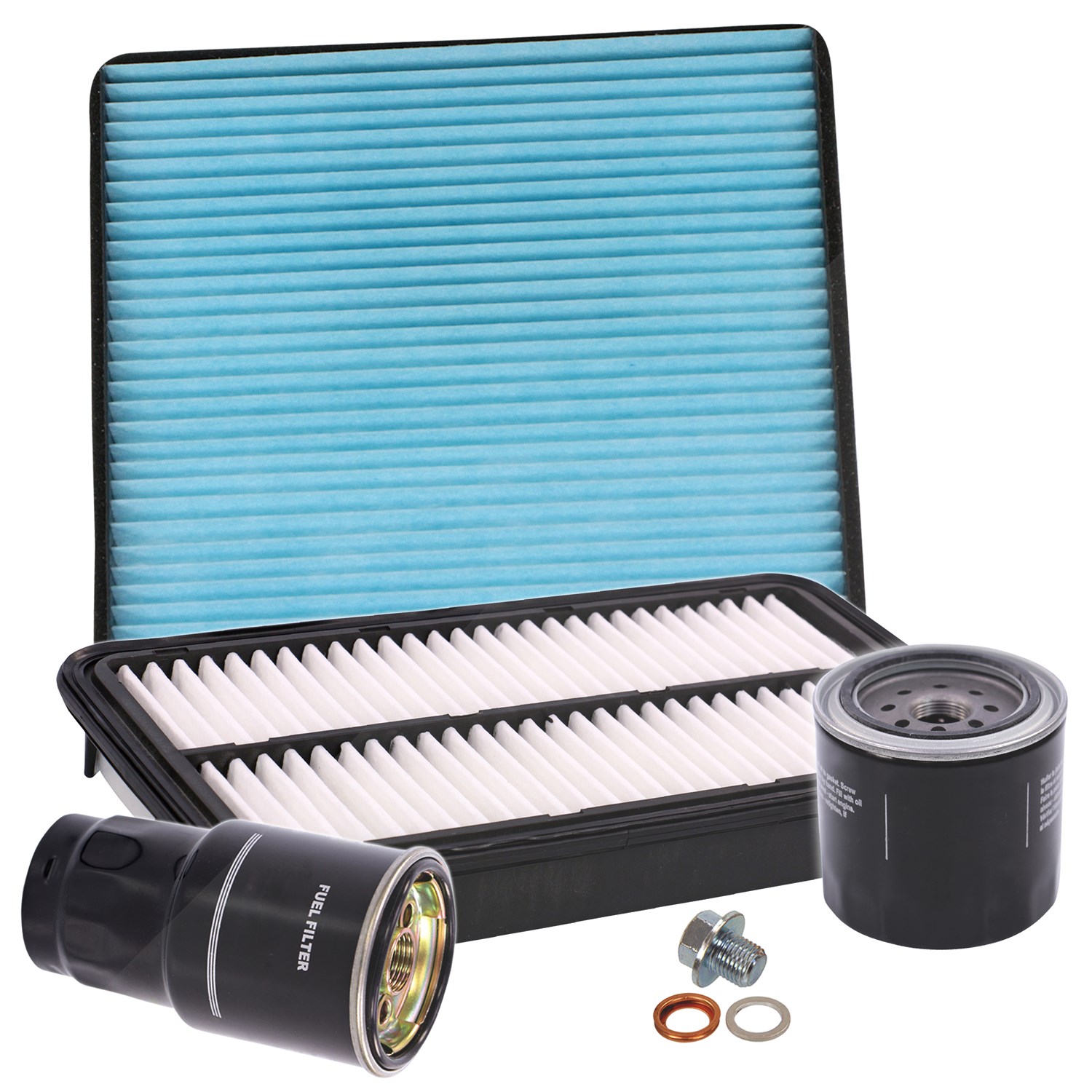 Bestprice Inspektionspaket Filtersatz SET B [Hersteller-Nr. 10694980] für Toyota