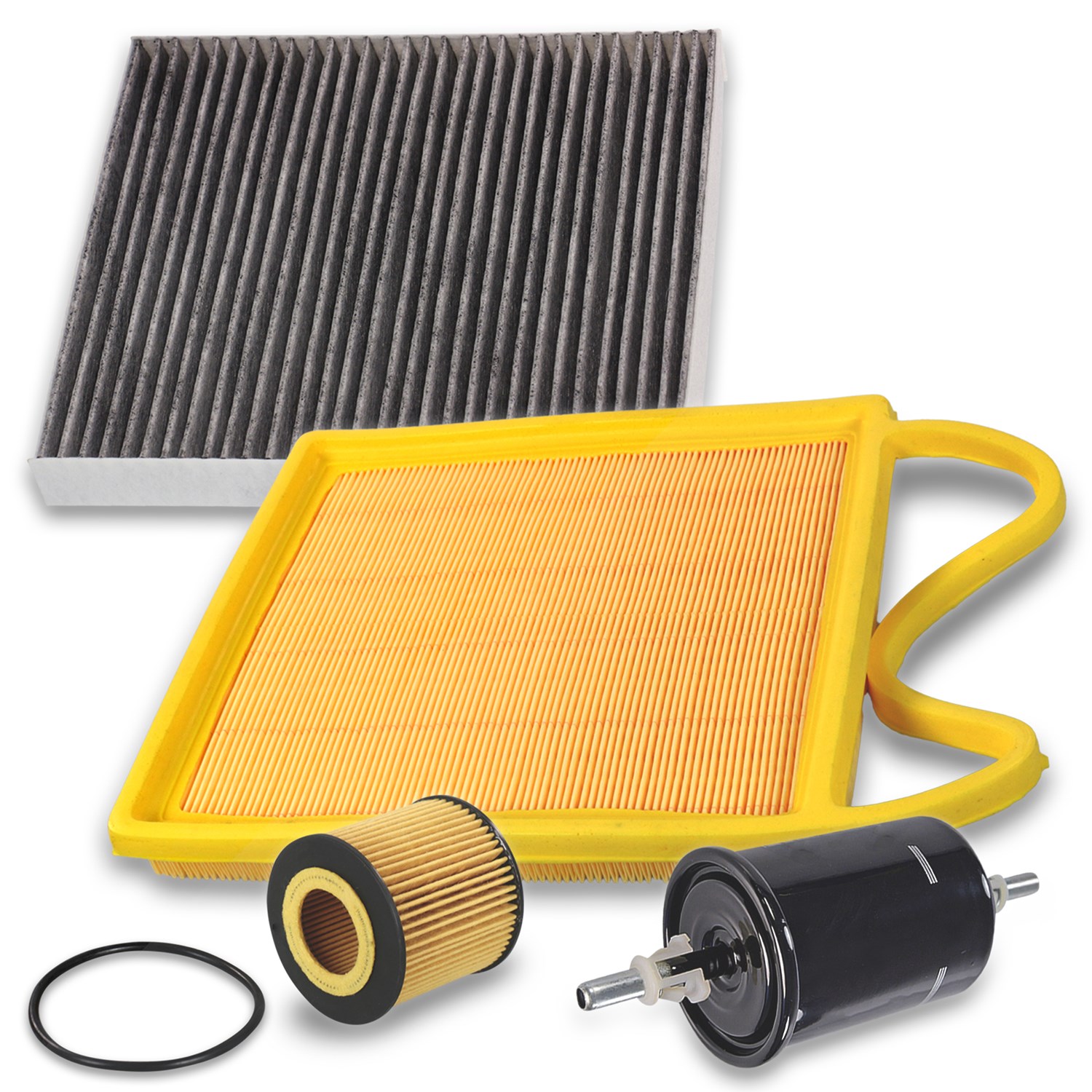 Bestprice Inspektionspaket Filtersatz SET B [Hersteller-Nr. 10695214] für VW, Skoda