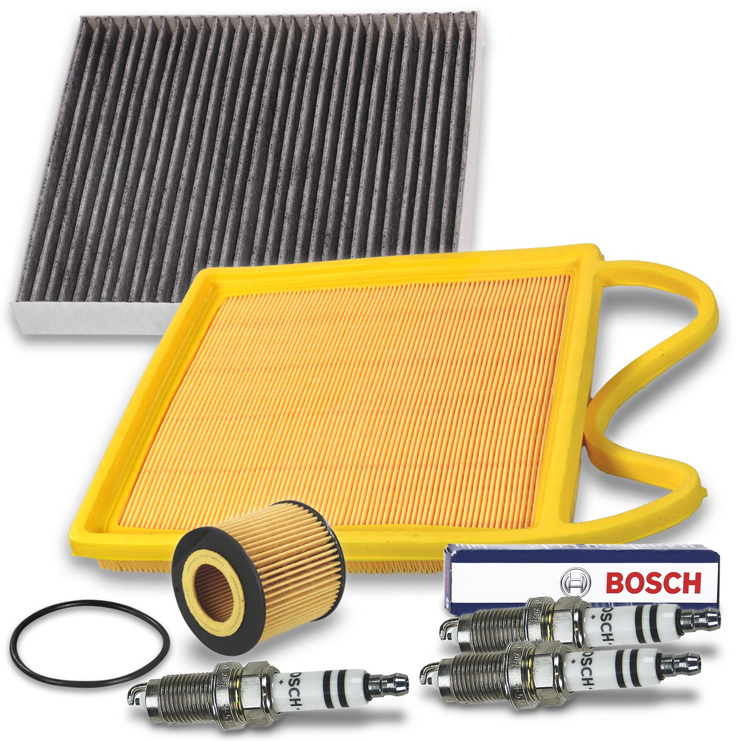 Bestprice Inspektionspaket Filtersatz SET C [Hersteller-Nr. 10695215] für VW, Skoda