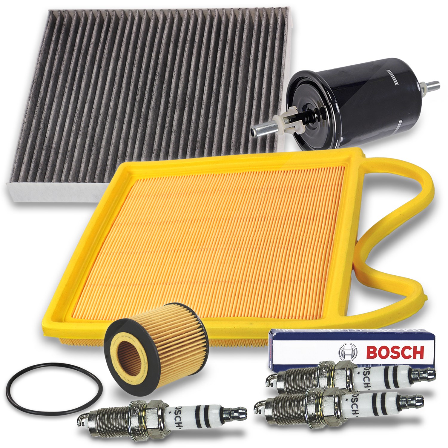 Bestprice Inspektionspaket Filtersatz SET D [Hersteller-Nr. 10695216] für Skoda, VW