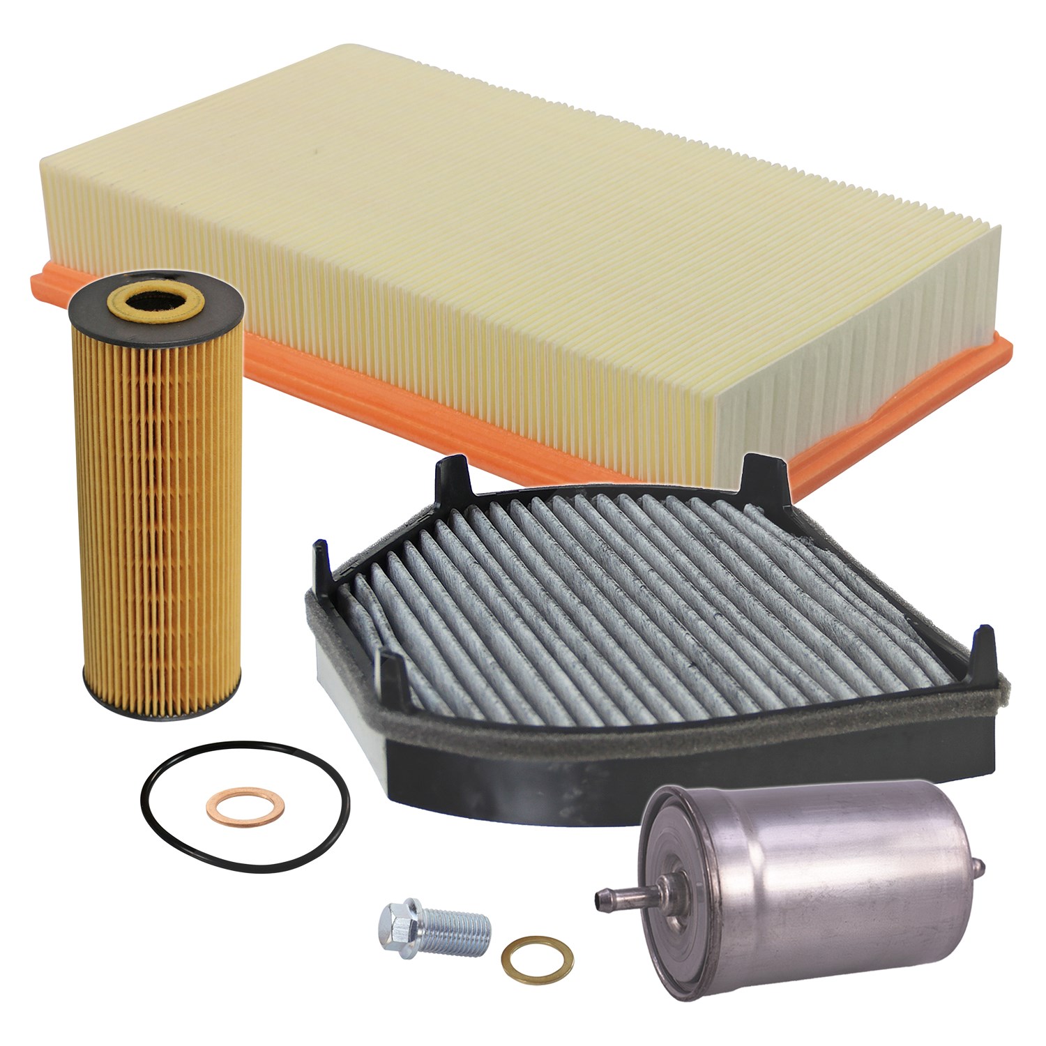 Bestprice Inspektionspaket Filtersatz SET B [Hersteller-Nr. 10695222] für Mercedes-Benz