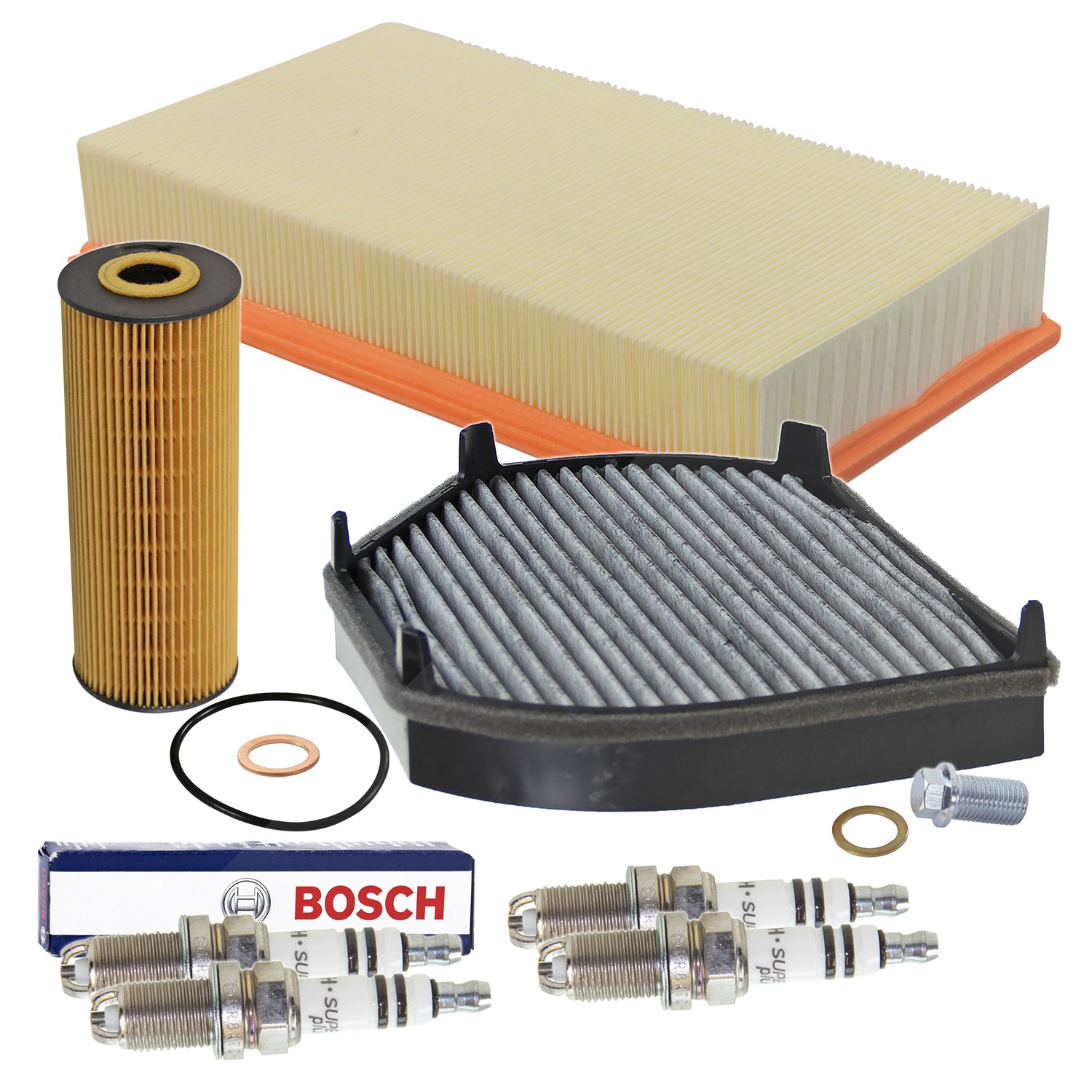 Bestprice Inspektionspaket Filtersatz SET C [Hersteller-Nr. 10695223] für Mercedes-Benz