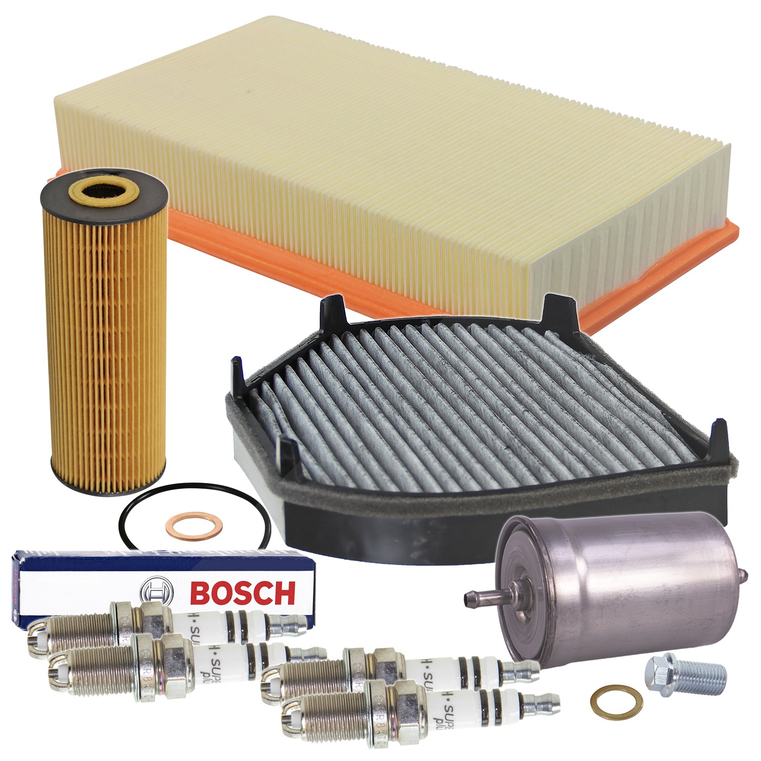 Bestprice Inspektionspaket Filtersatz SET D [Hersteller-Nr. 10695224] für Mercedes-Benz