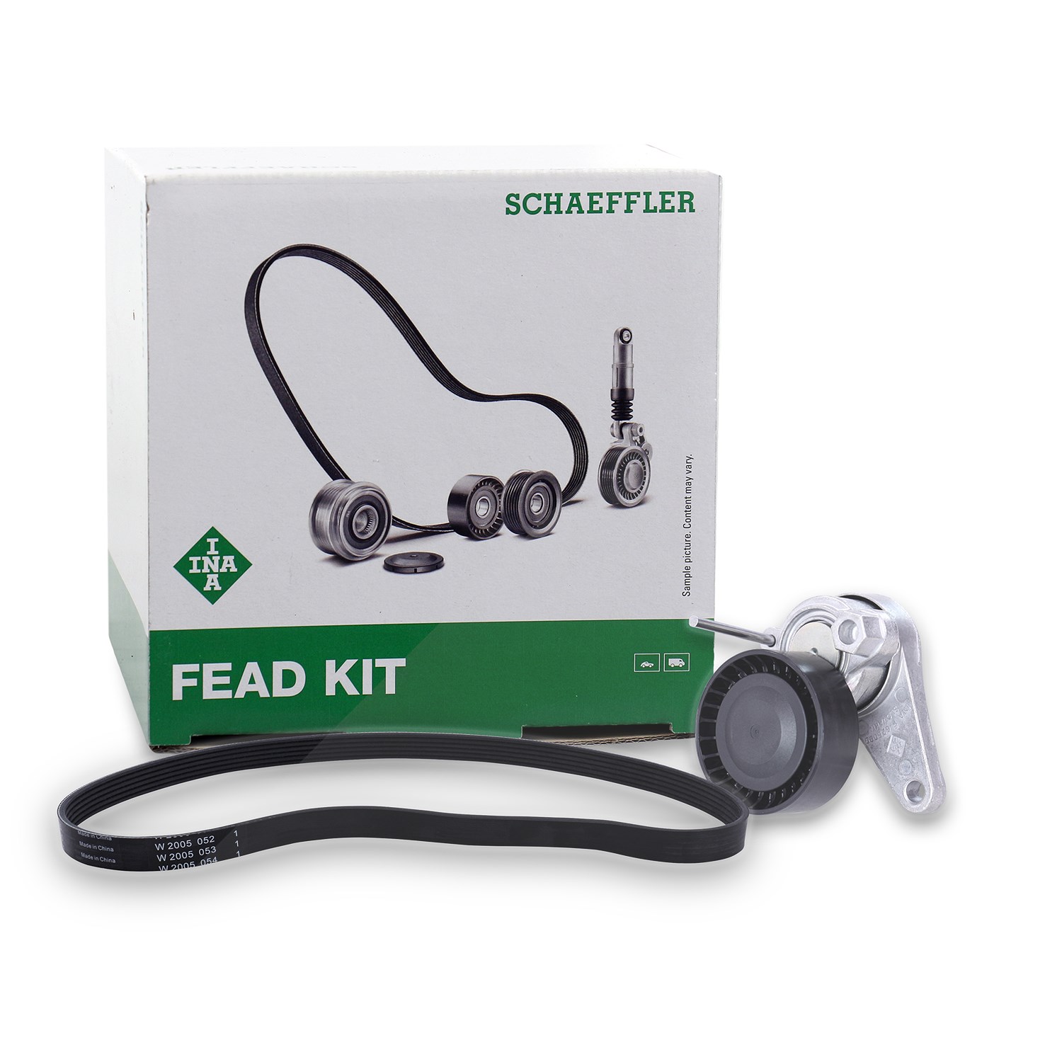 Schaeffler Ina Keilrippenriemensatz [Hersteller-Nr. 529016710] für VW, Audi, Seat, Skoda