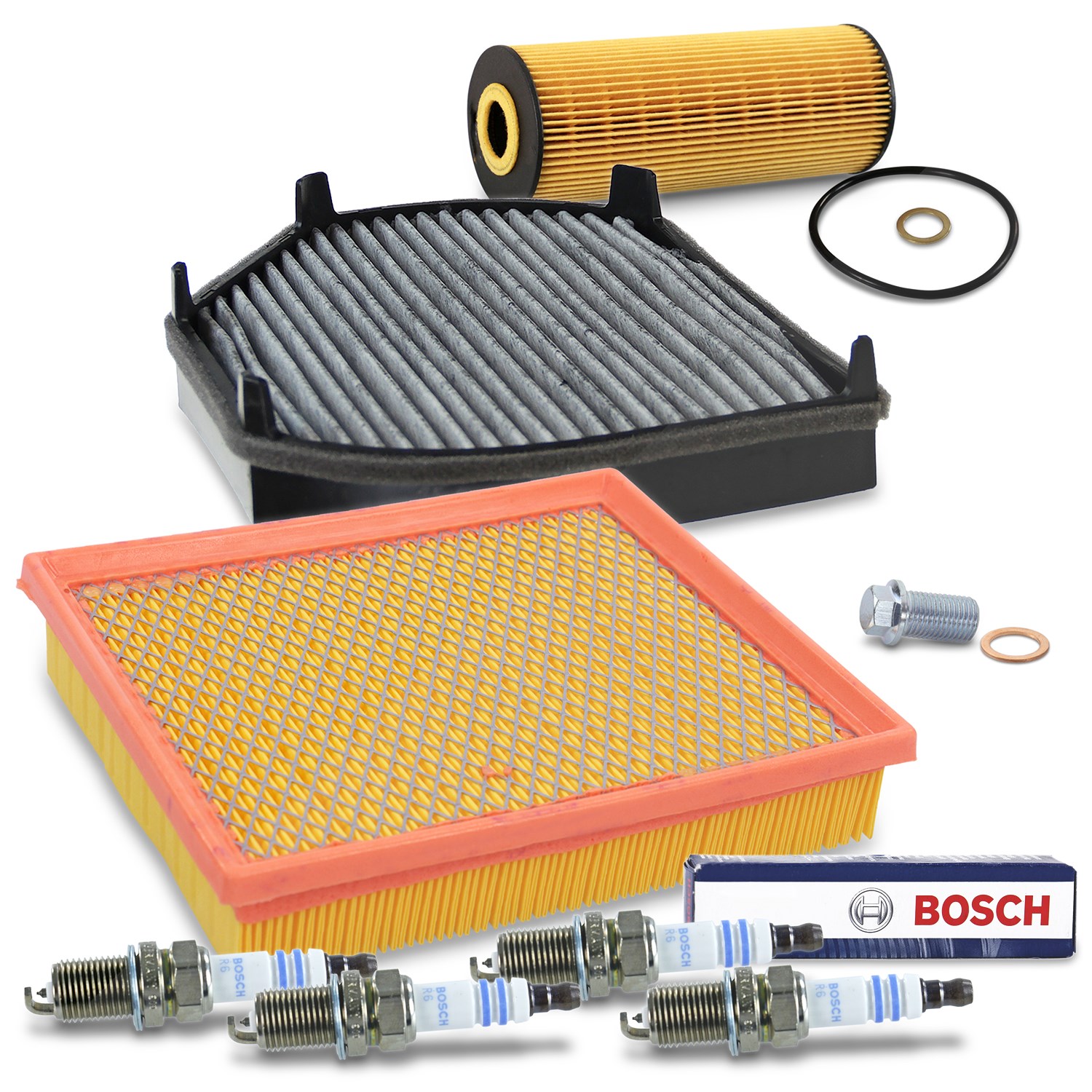 Bestprice Inspektionspaket Filtersatz SET C [Hersteller-Nr. 10695239] für Mercedes-Benz