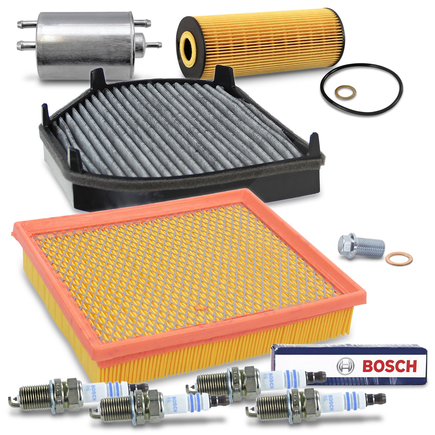 Bestprice Inspektionspaket Filtersatz SET D [Hersteller-Nr. 10695240] für Mercedes-Benz