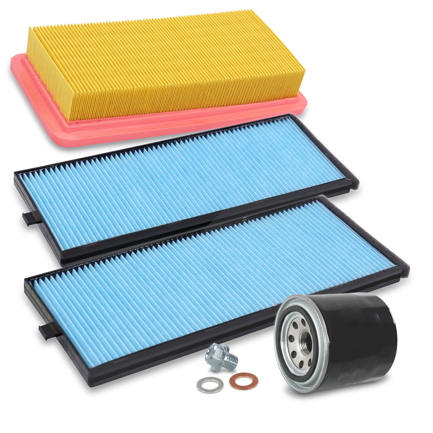 Bestprice Inspektionspaket Filtersatz SET A [Hersteller-Nr. 10695241] für Hyundai