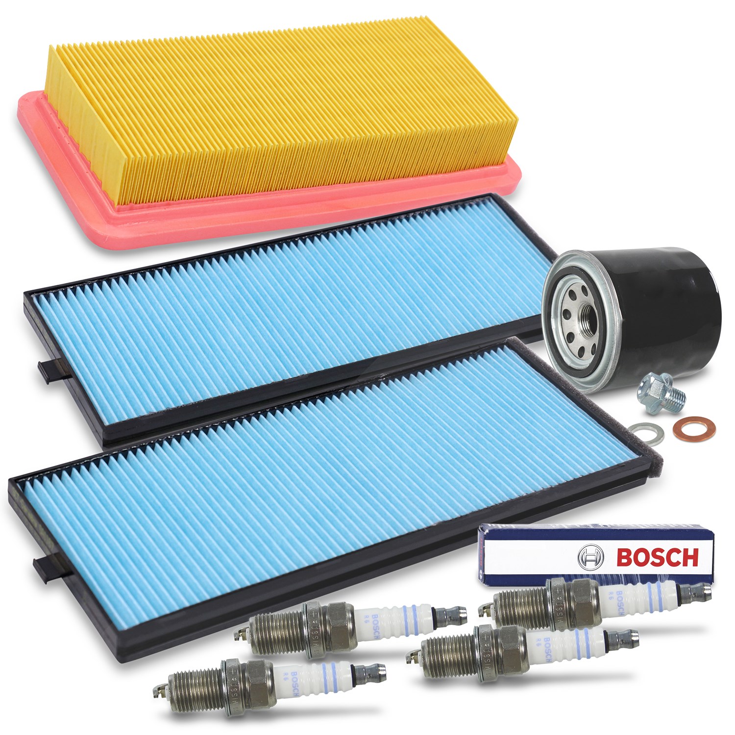 Bestprice Inspektionspaket Filtersatz SET C [Hersteller-Nr. 10695242] für Hyundai