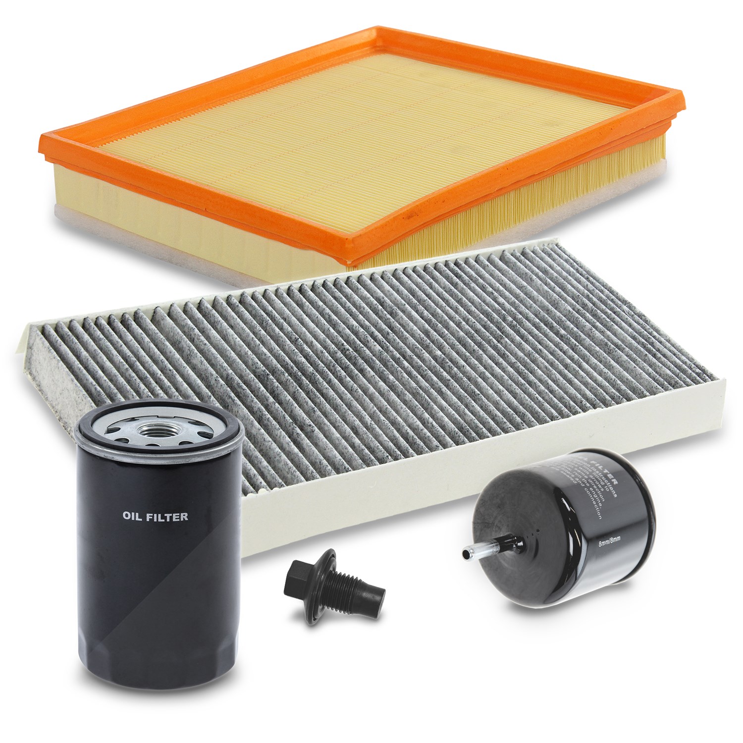 Bestprice Inspektionspaket Filtersatz SET B [Hersteller-Nr. 10695254] für Ford