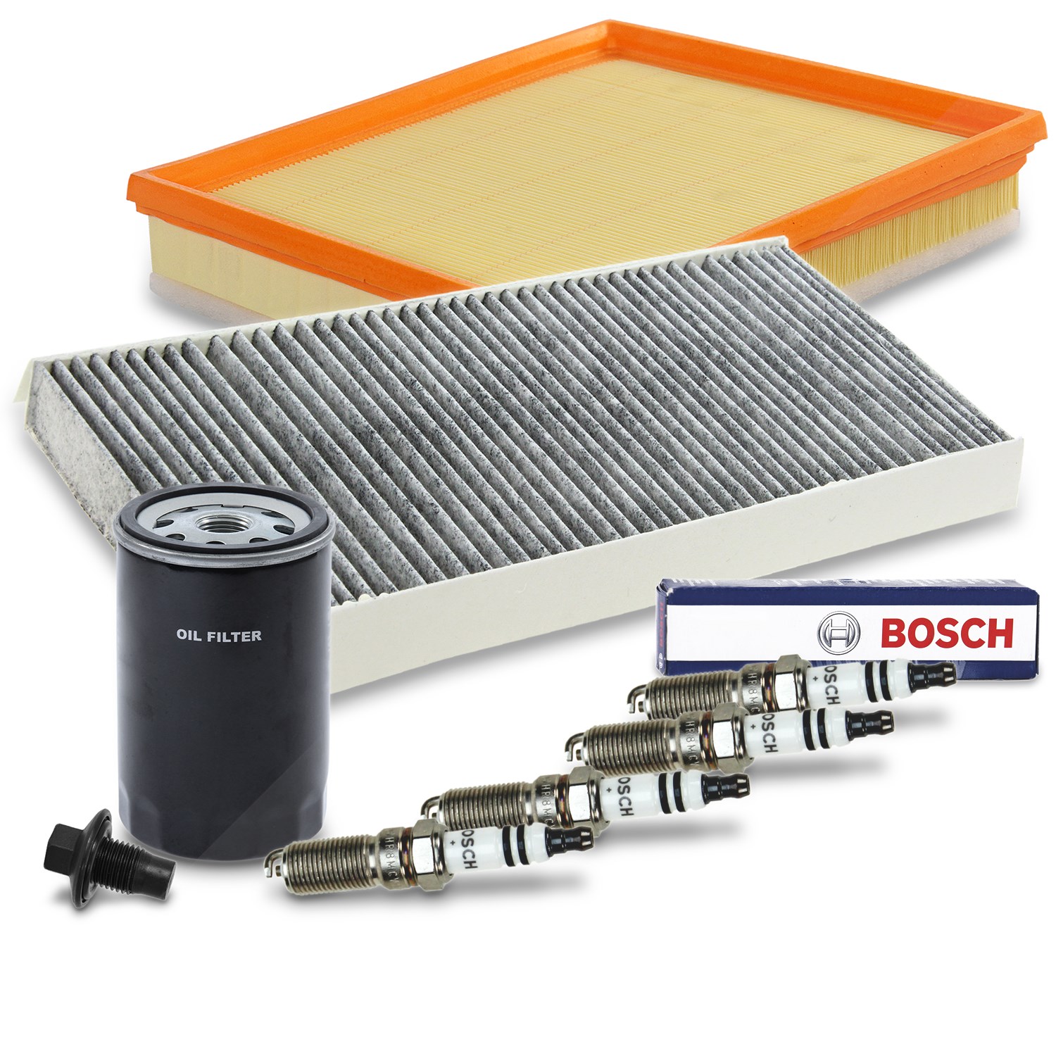 Bestprice Inspektionspaket Filtersatz SET C [Hersteller-Nr. 10695255] für Ford