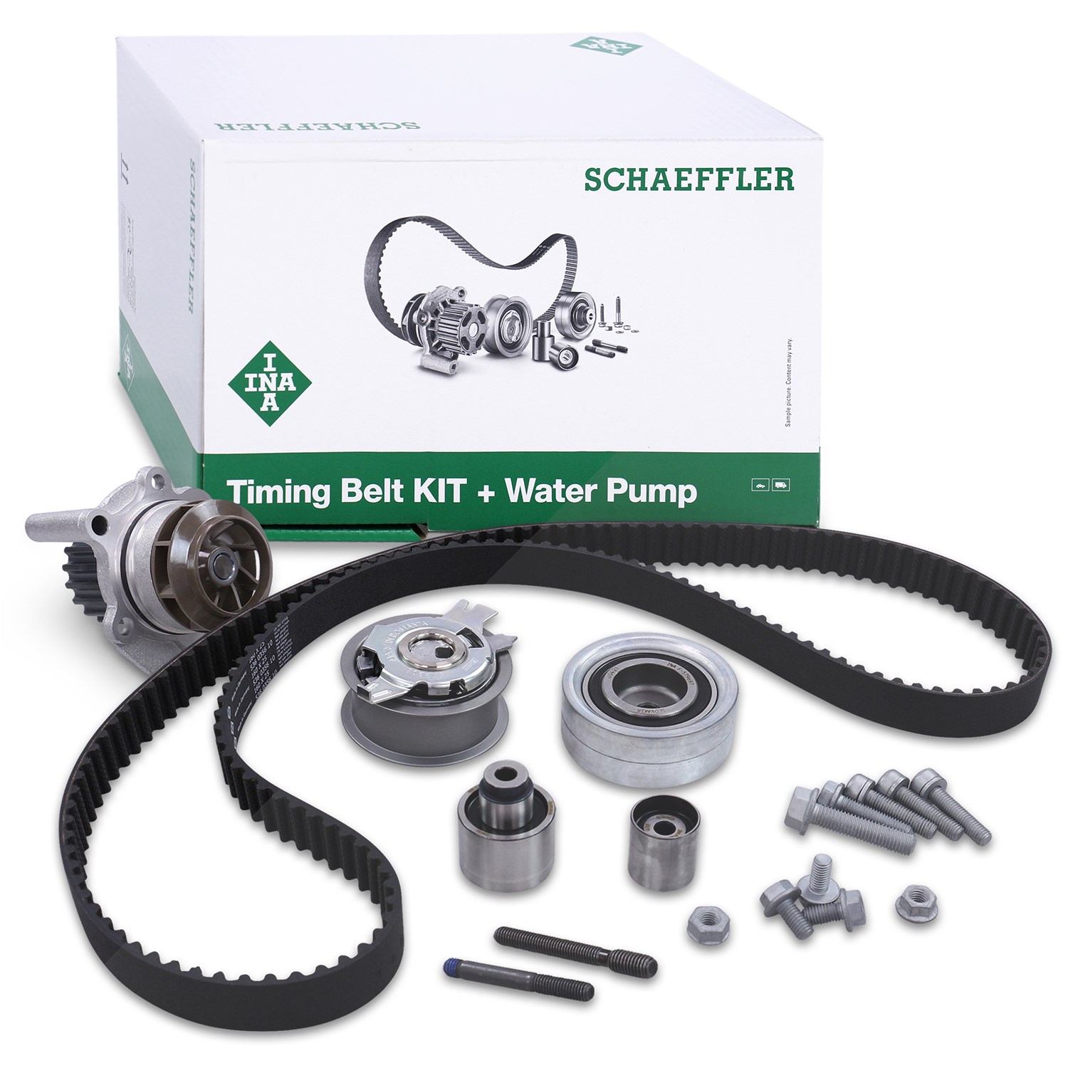 Schaeffler Ina Wasserpumpe + Zahnriemensatz [Hersteller-Nr. 530055032] für VW, Audi, Seat, Skoda