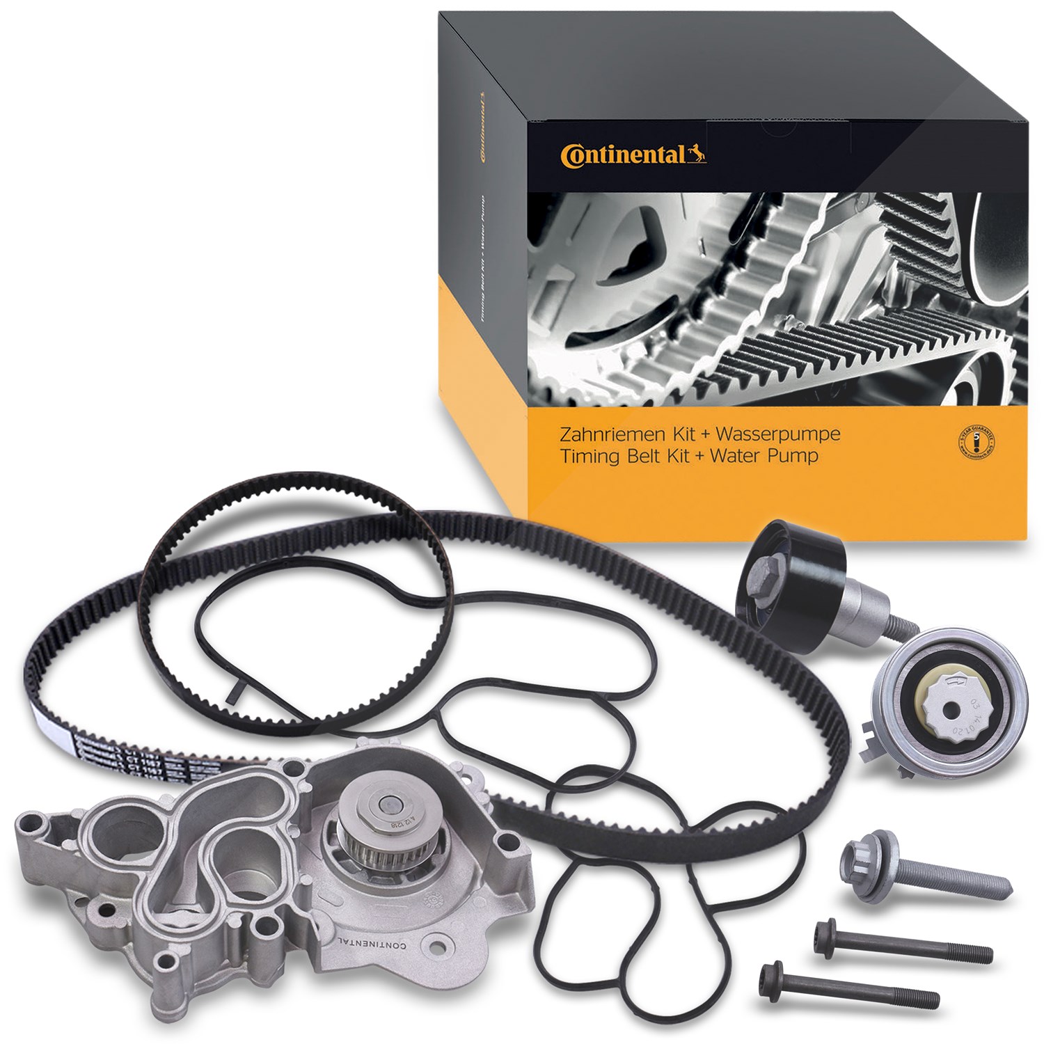 Continental Ctam Wasserpumpe + Zahnriemensatz [Hersteller-Nr. CT1167WP2PRO] für Cupra, Seat, Audi, VW, Skoda