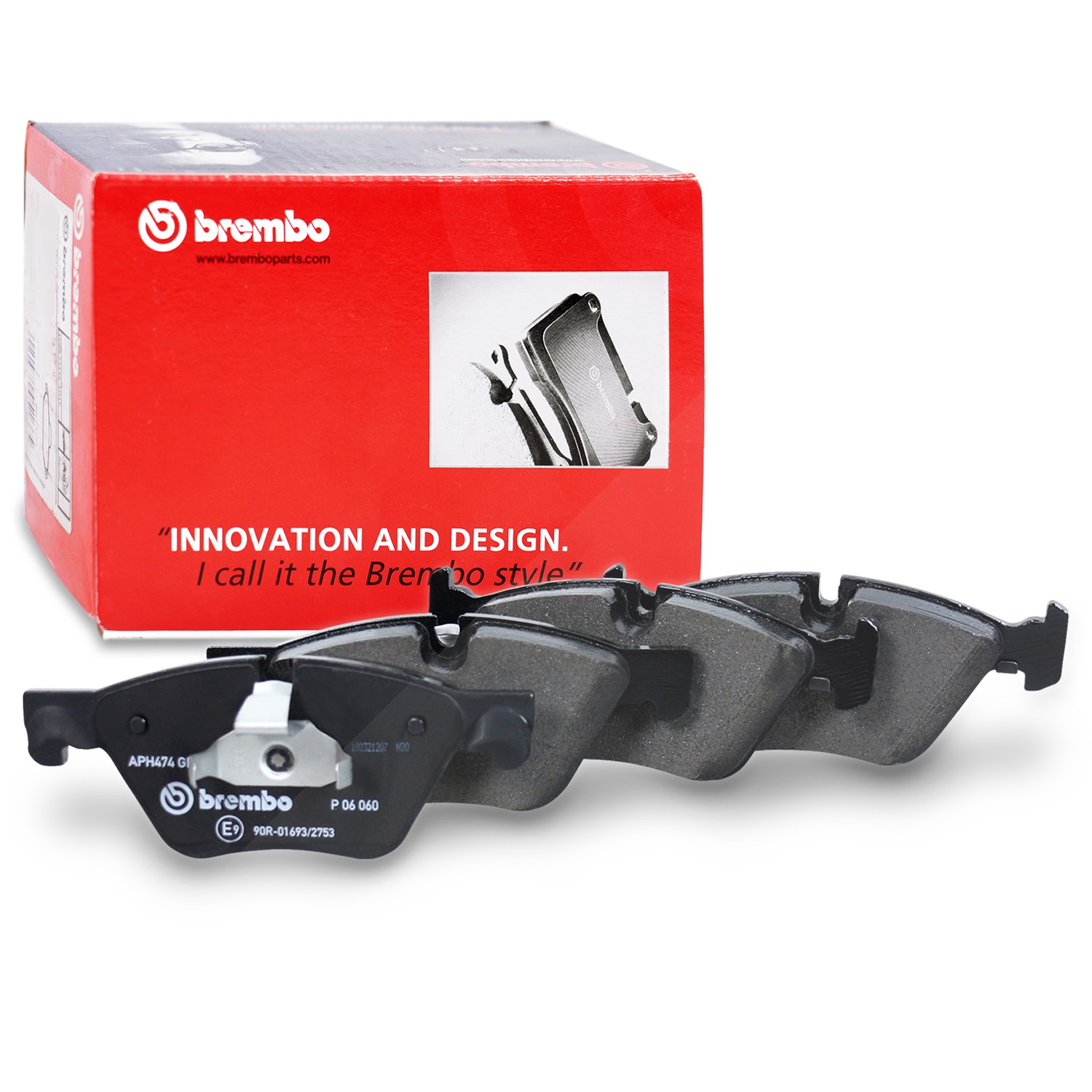 Brembo Bremsbeläge vorne (Satz) [Hersteller-Nr. P06060] für BMW