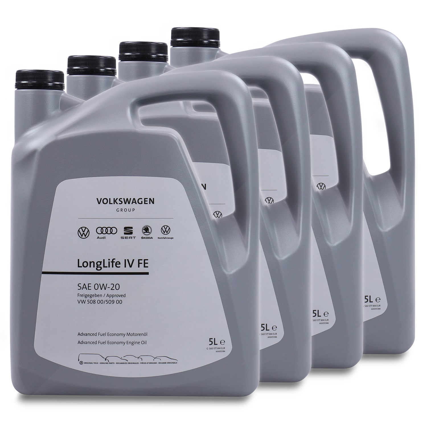 Vag 20 L MOTORÖL 0W-20 Longlife IV FE Group [Hersteller-Nr. GS60577M4EUR]