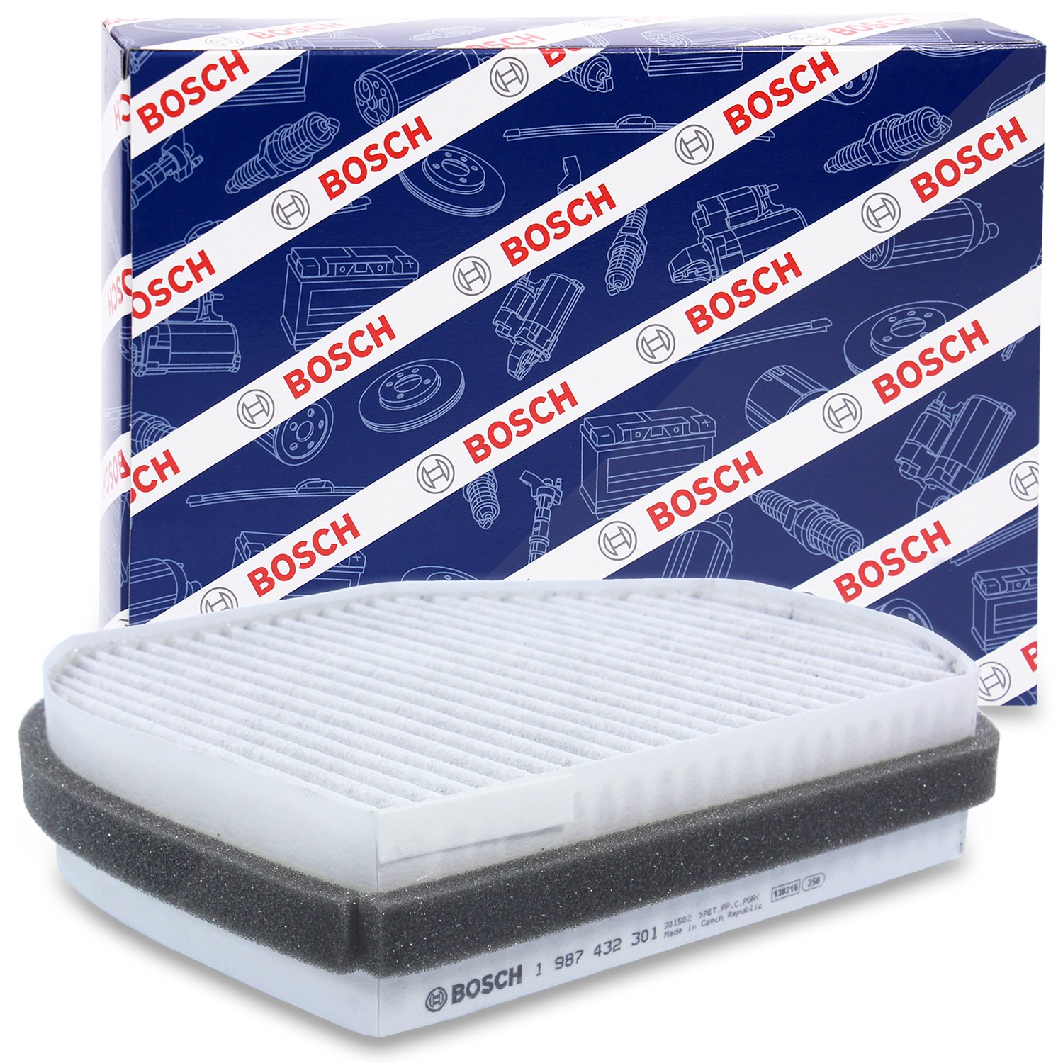 Bosch Filter, Innenraumluft [Hersteller-Nr. 1987432301] für Chrysler, Mercedes-Benz