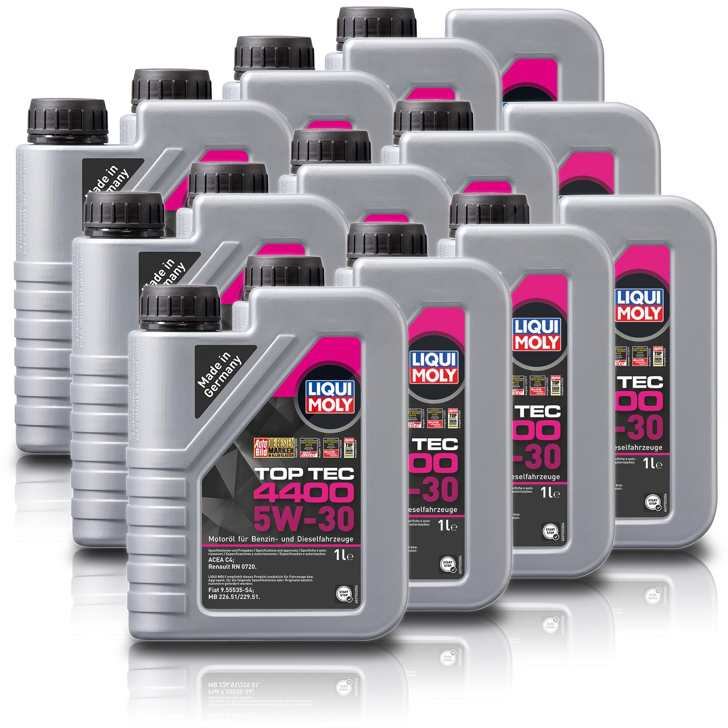 Liqui Moly 12x 1 L Top Tec 4400 5W-30 [Hersteller-Nr. 3750]
