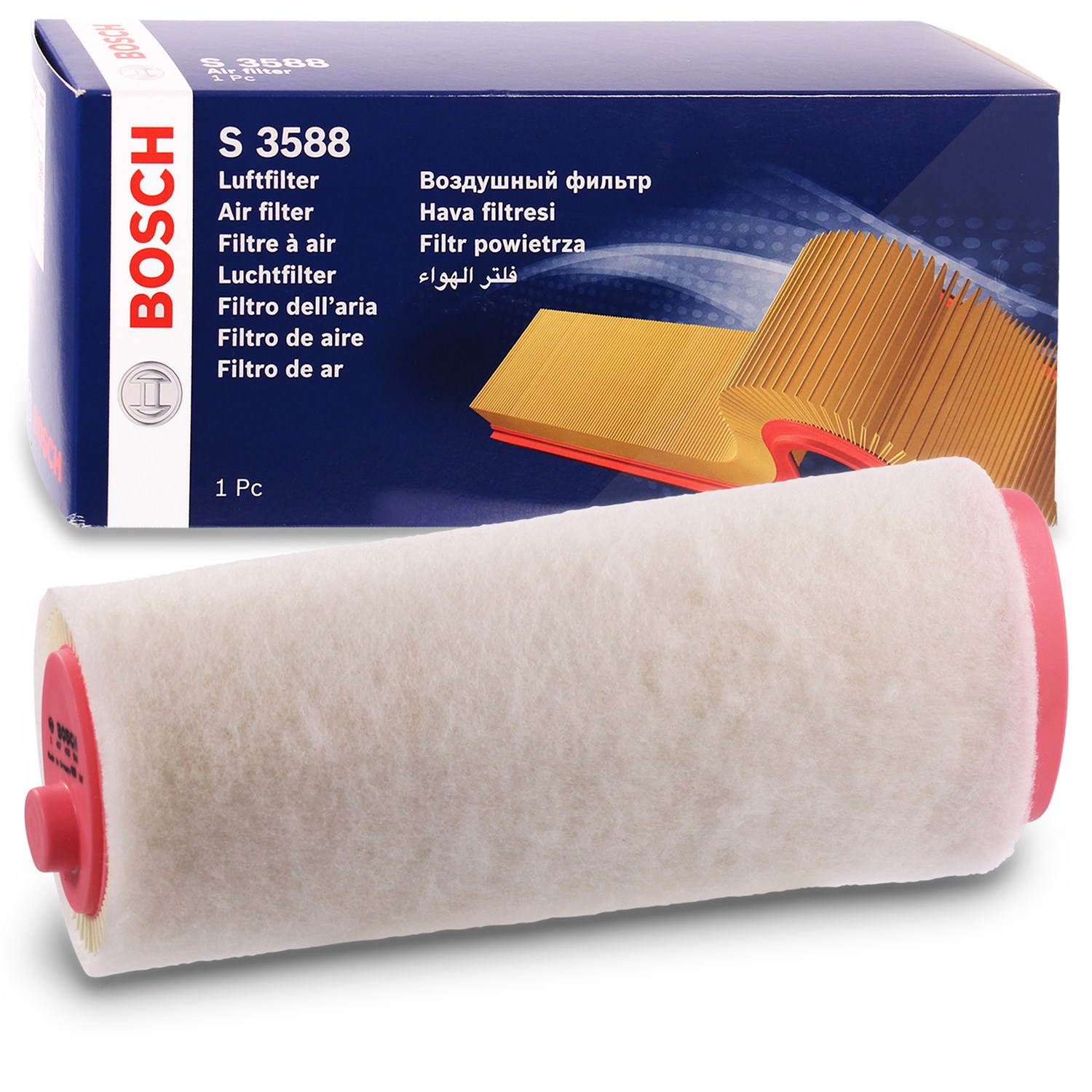 Bosch Luftfilter [Hersteller-Nr. 1457433588] für Rover, Land Rover, Mg, Alpina, BMW