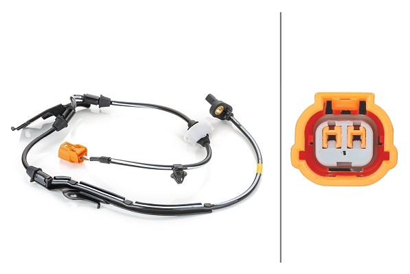 Hella Sensor, Raddrehzahl [Hersteller-Nr. 6PU230040-051] für Honda, Acura