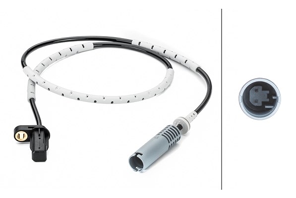 Hella Sensor, Raddrehzahl [Hersteller-Nr. 6PU012806-381] für BMW