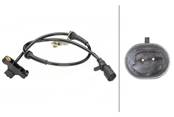 Hella Sensor, Raddrehzahl [Hersteller-Nr. 6PU230040-251] für Dodge, Chrysler