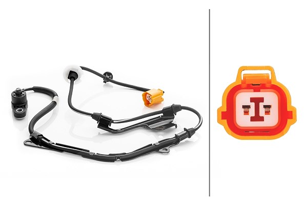 Hella Sensor, Raddrehzahl [Hersteller-Nr. 6PU230040-061] für Honda
