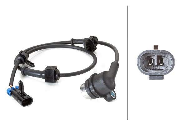Hella Sensor, Raddrehzahl [Hersteller-Nr. 6PU230040-311] für Gmc, Cadillac, Chevrolet