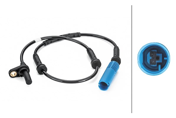 Hella Sensor, Raddrehzahl [Hersteller-Nr. 6PU012806-421] für BMW
