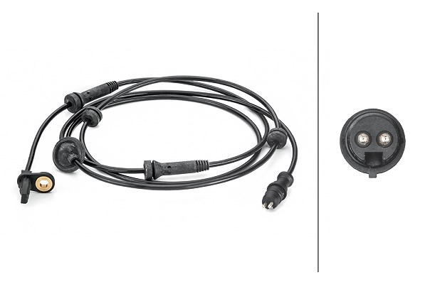 Hella Sensor, Raddrehzahl [Hersteller-Nr. 6PU012806-401] für Fiat